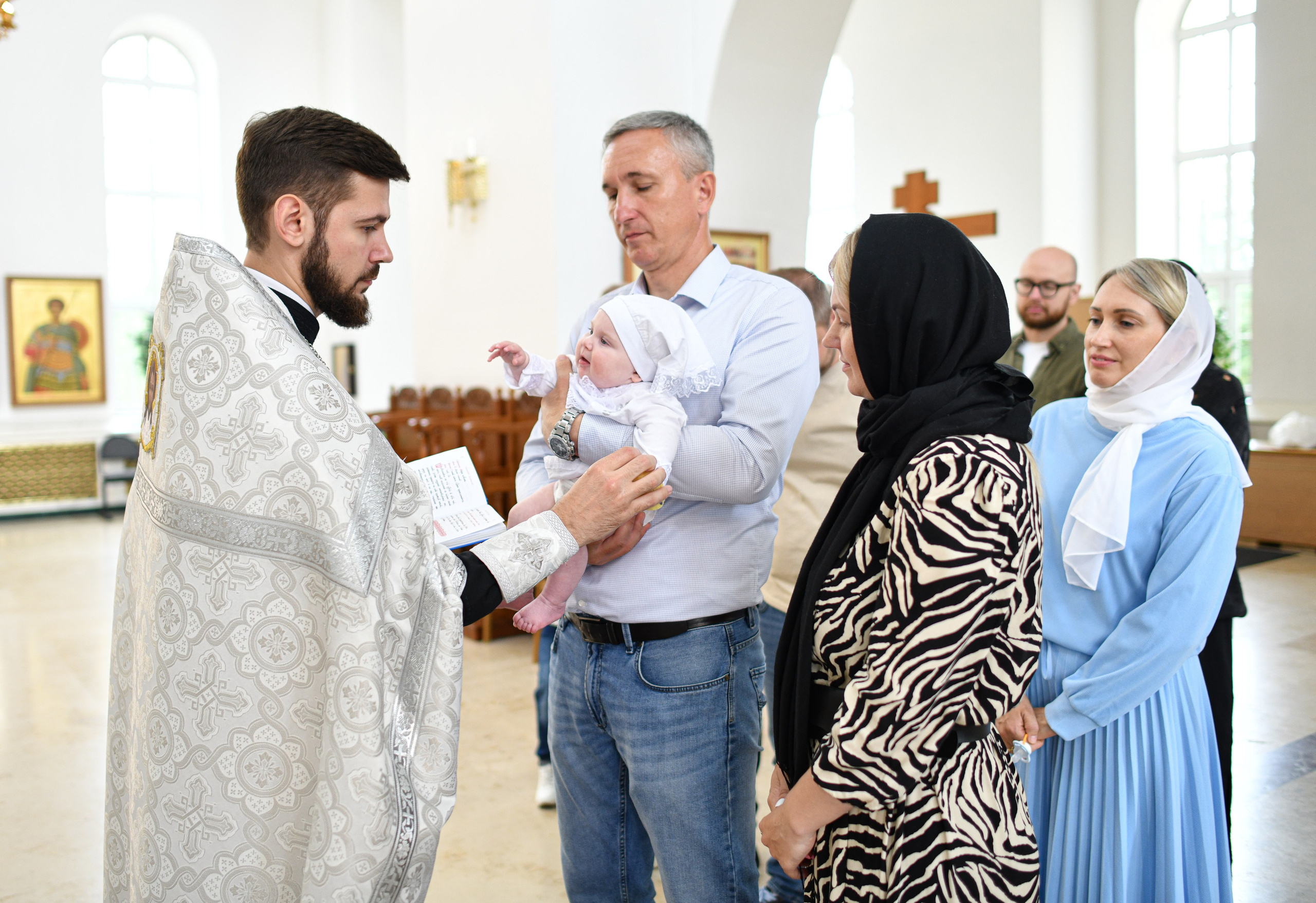 Крещение Александры. Свадебный и портретный фотограф в Москве Галина Борисова
