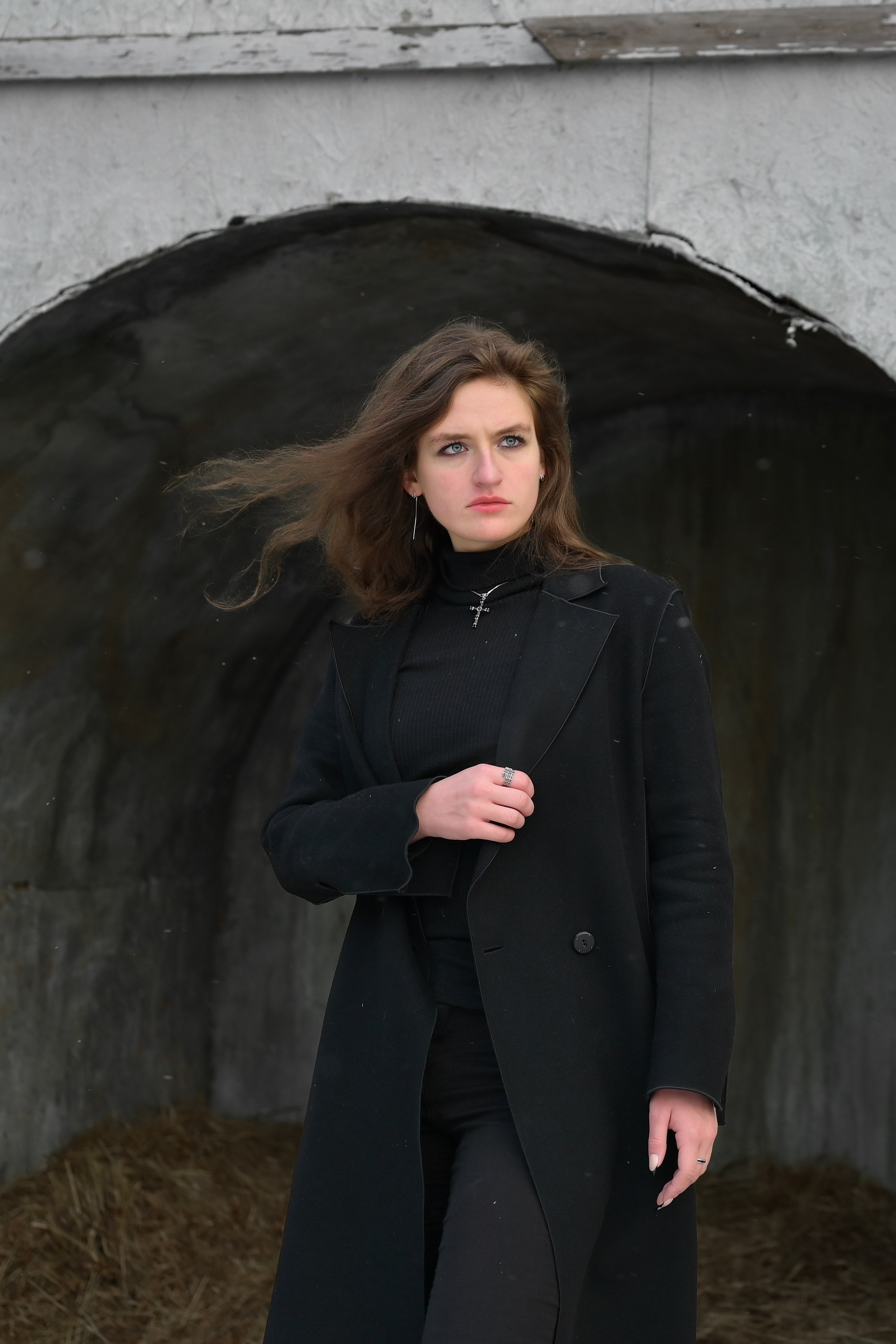 Мёрзли на холодном ветру