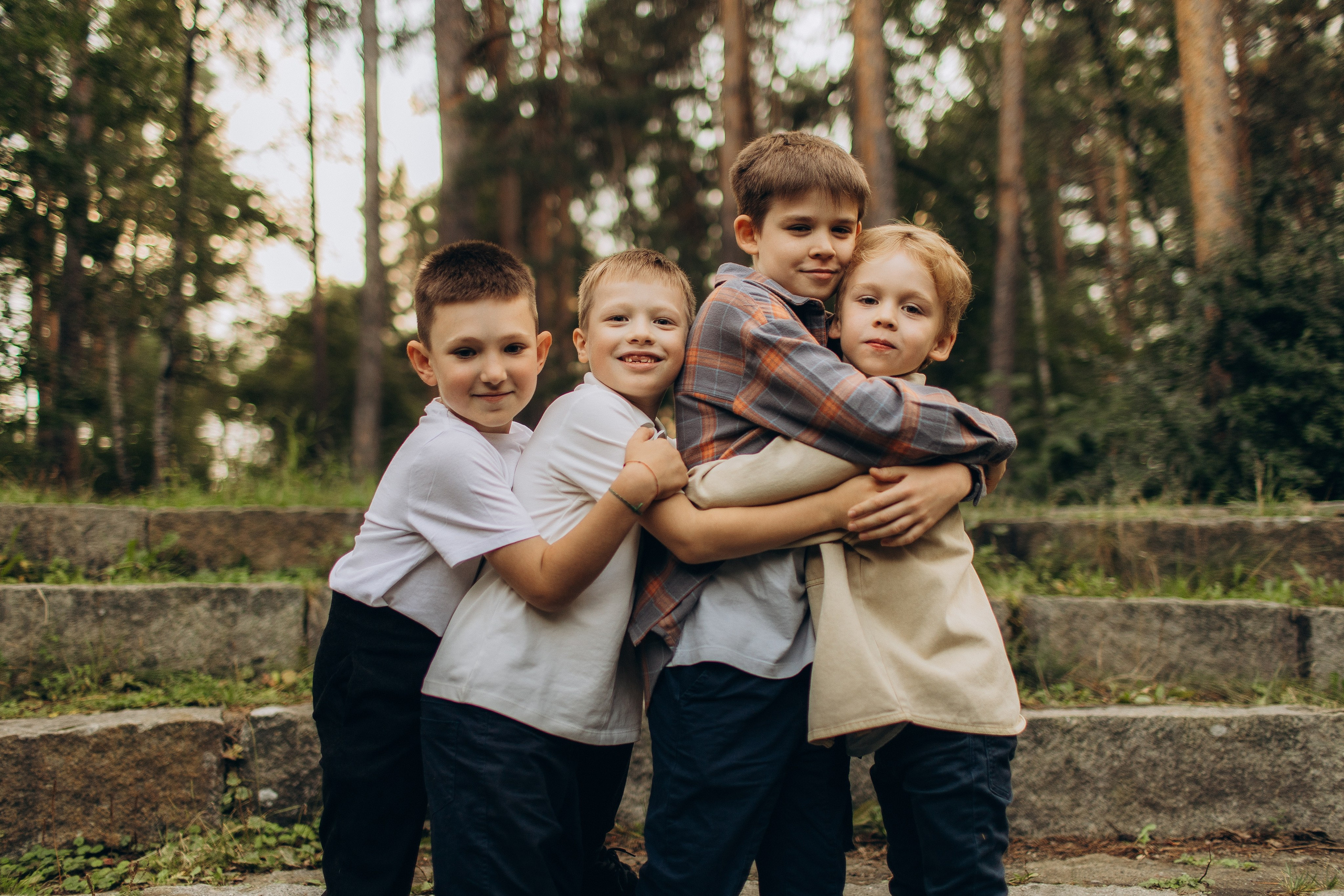 Большая семейная фотосессия на Каменных палатках. Семейная съемка — это красивый способ признаться своей семье в любви