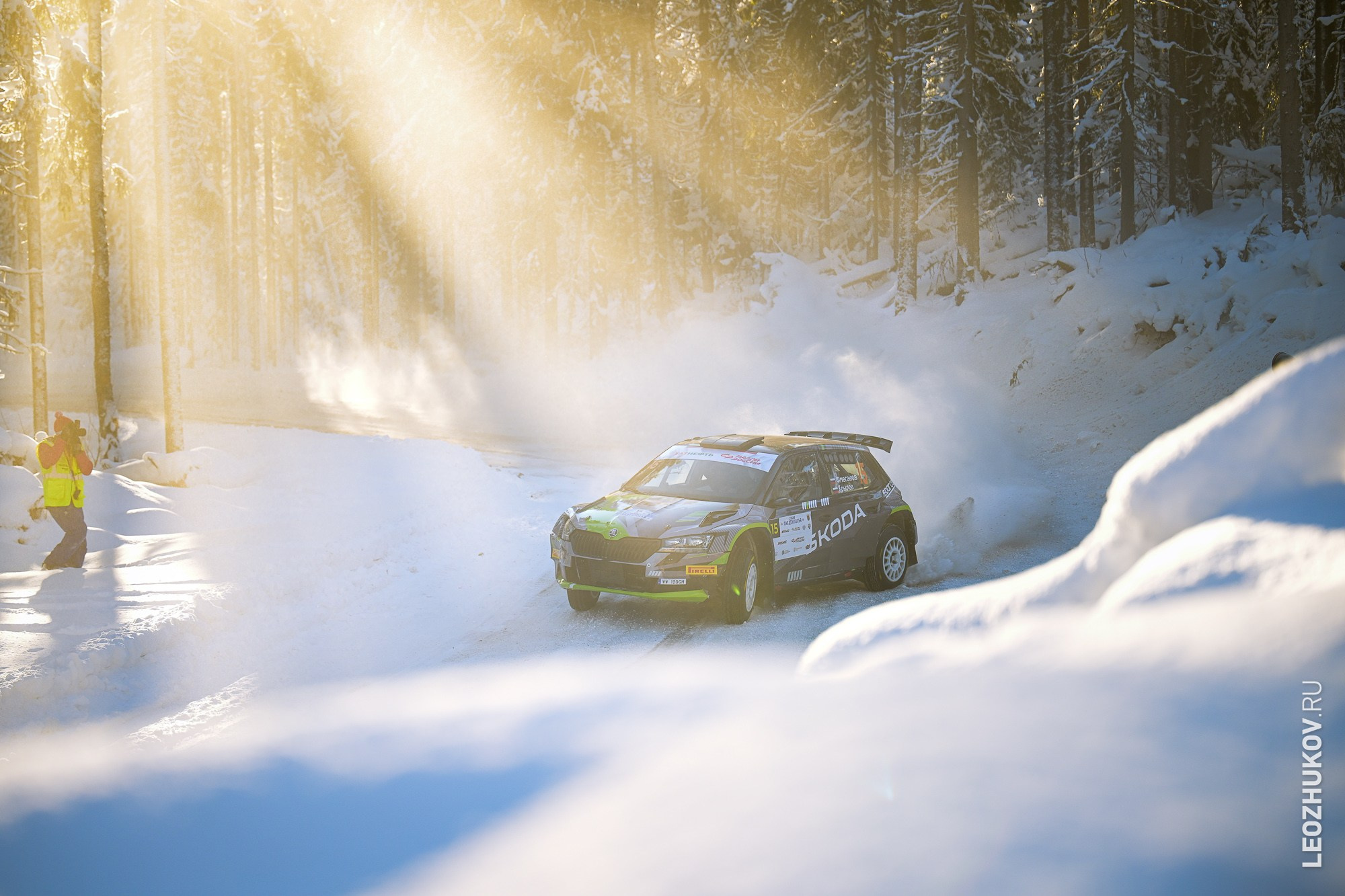 Ралли Лахденпохья 2026. Спортивный фотограф Леонид Жуков