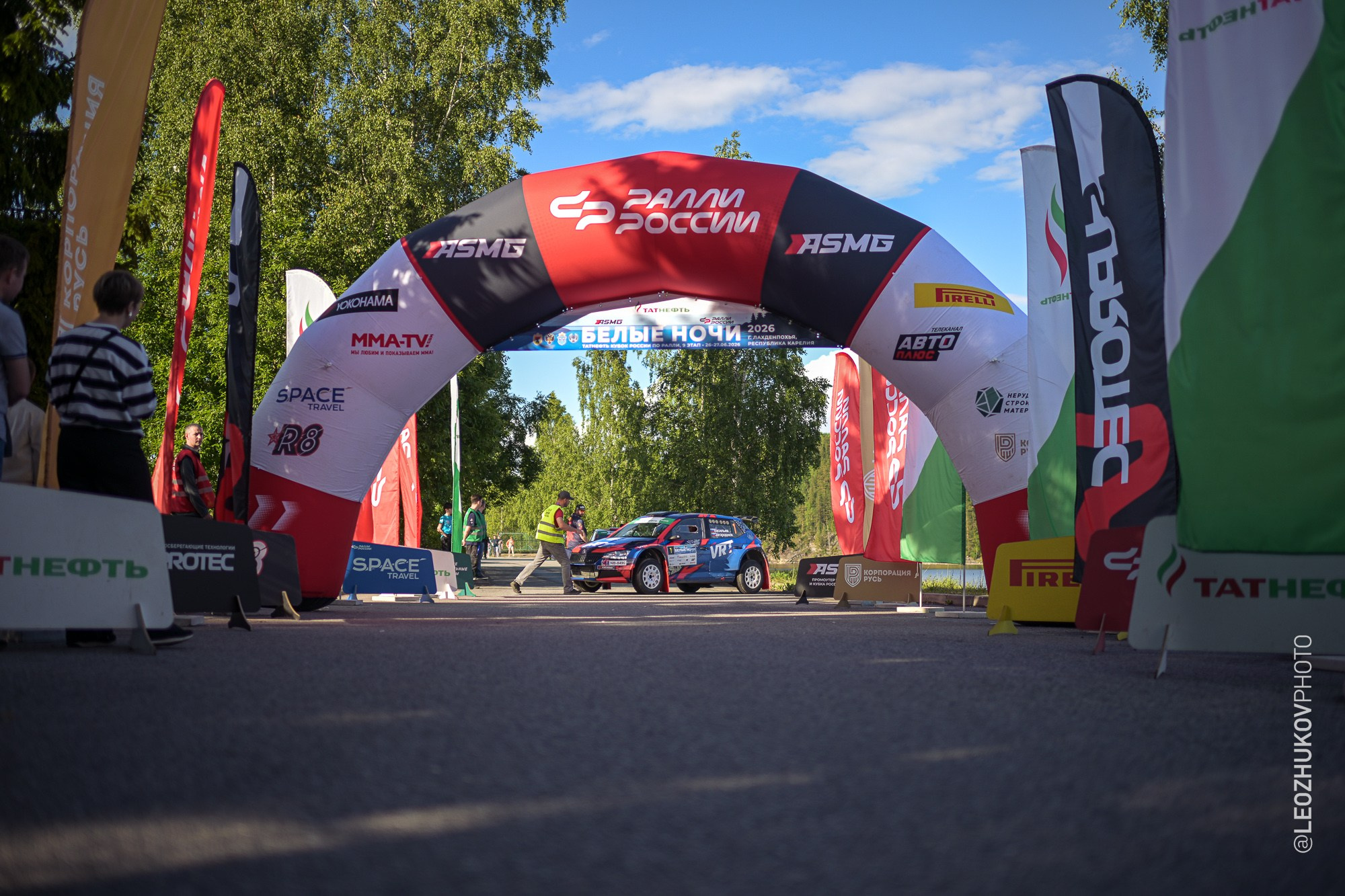 Rally Belye nochi 2026 by sports photographer Leo Zhukov
