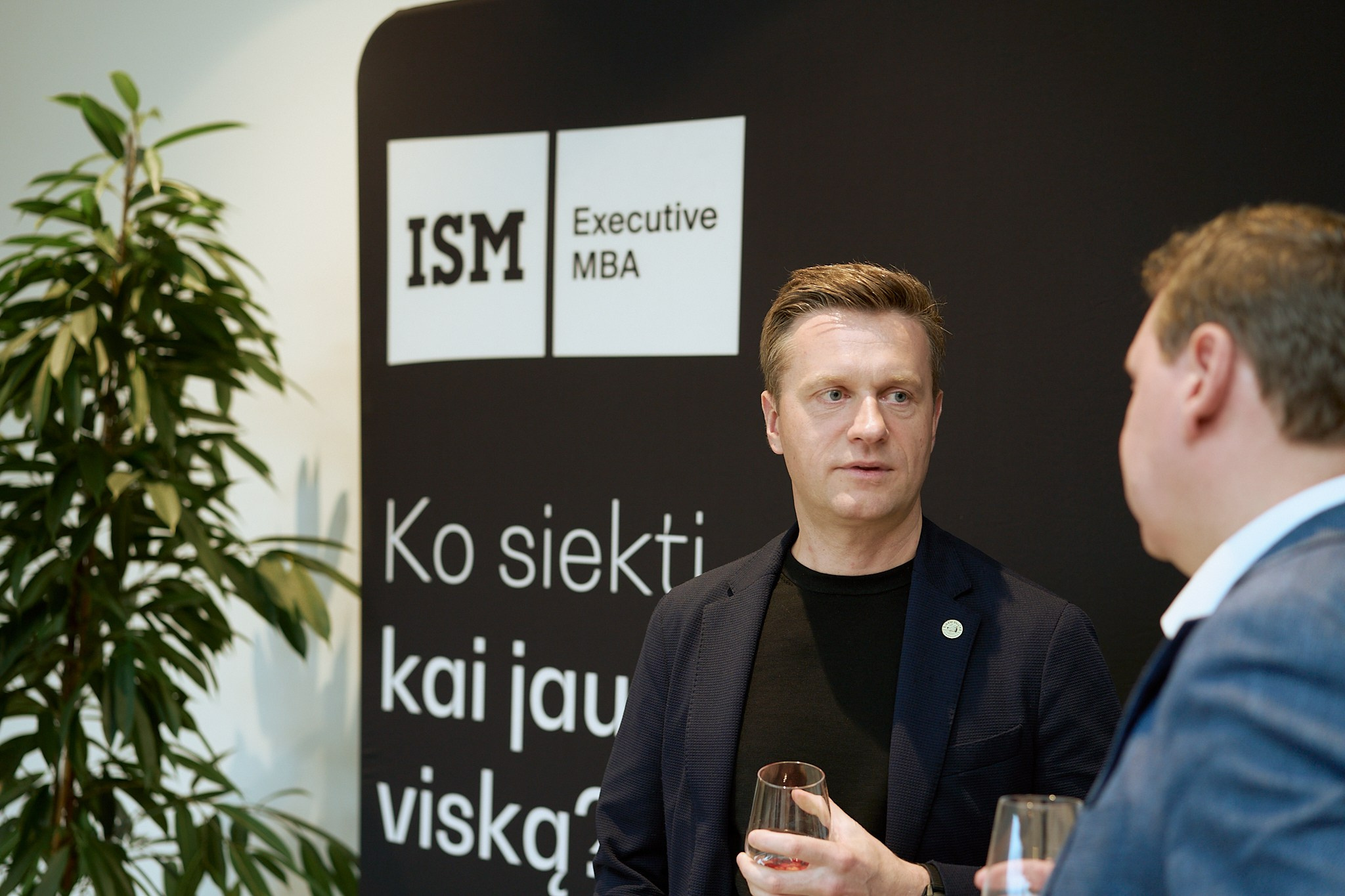 From studies to company strategy: ISM Executive MBA alumni experiences. Photographer in Vilnius