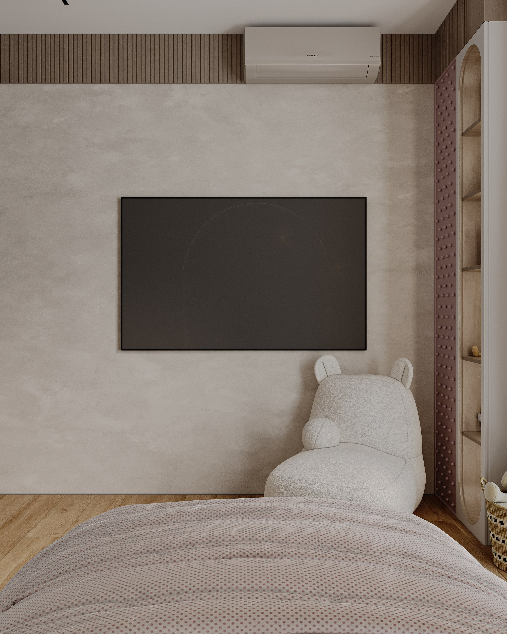 Визуализация загородного дома (интерьерная). Королёва Анастасия | 3D визуализатор