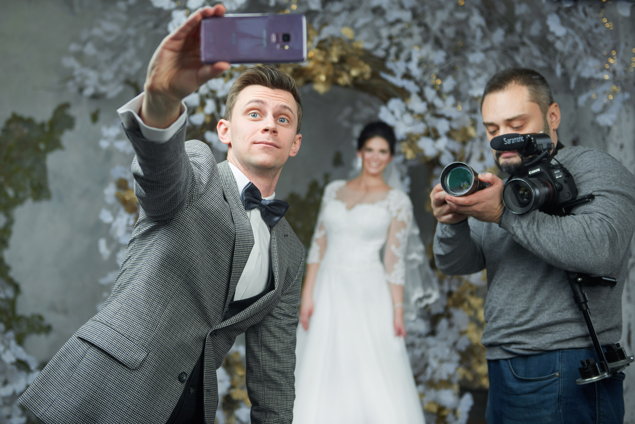 Наталия и Дмитрий (фотосессия в студии). Портретный, семейный и свадебный фотограф в Санкт-Петербурге и в Пушкине Ширяев Денис