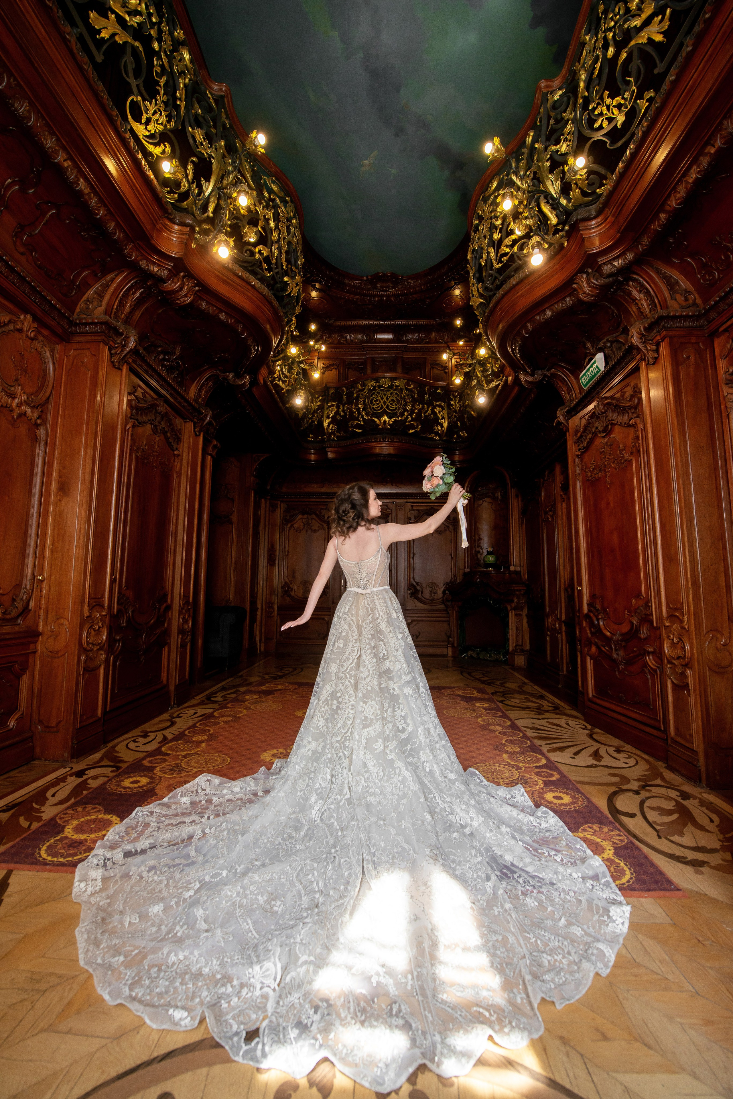 Елена и Дмитрий (свадебная фотосессия в Доме Архитектора — особняке Половцова). Портретный, семейный и свадебный фотограф в Санкт-Петербурге и в Пушкине Ширяев Денис