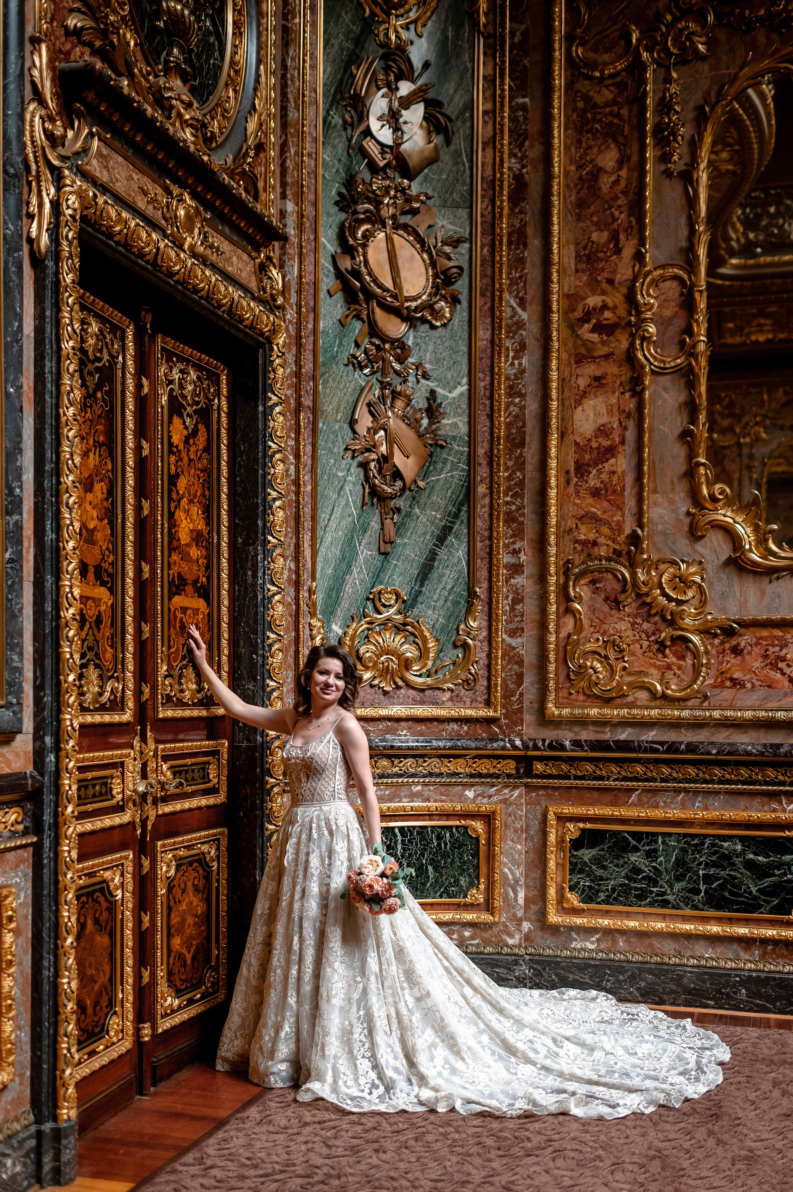 Елена и Дмитрий (свадебная фотосессия в Доме Архитектора — особняке Половцова). Портретный, семейный и свадебный фотограф в Санкт-Петербурге и в Пушкине Ширяев Денис