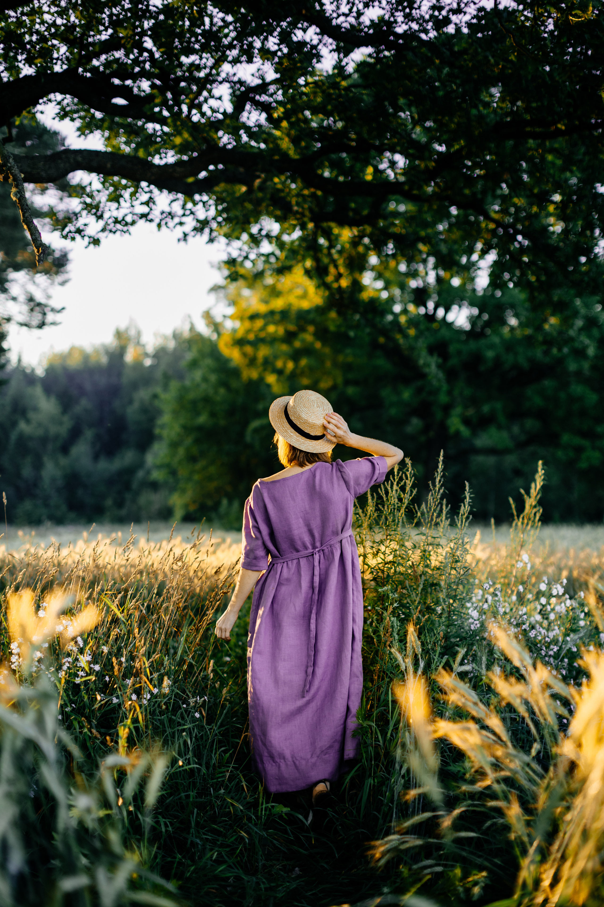 Сиреневый рассвет. Портретный фотограф в Минске Анна Волейко