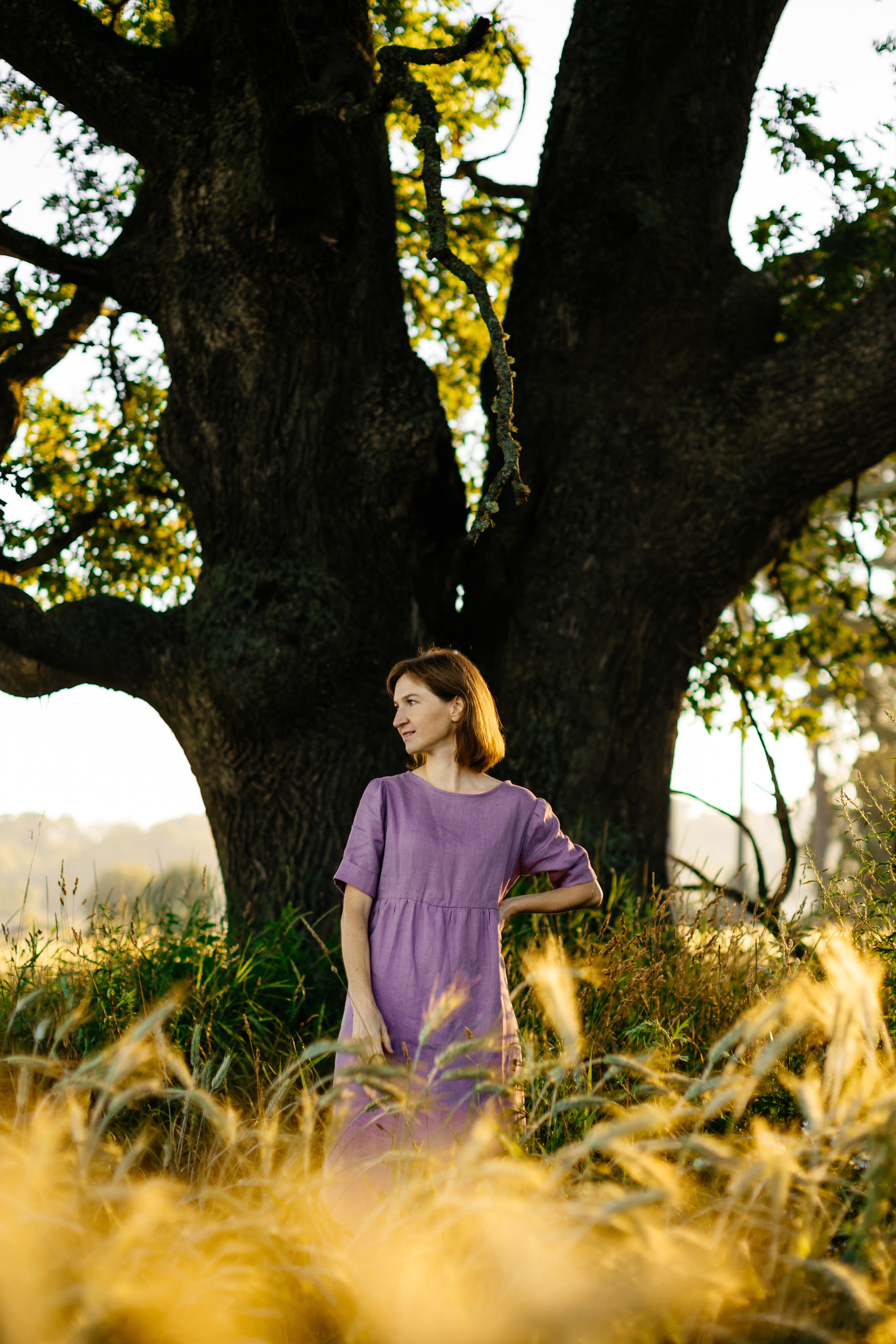Сиреневый рассвет. Портретный фотограф в Минске Анна Волейко