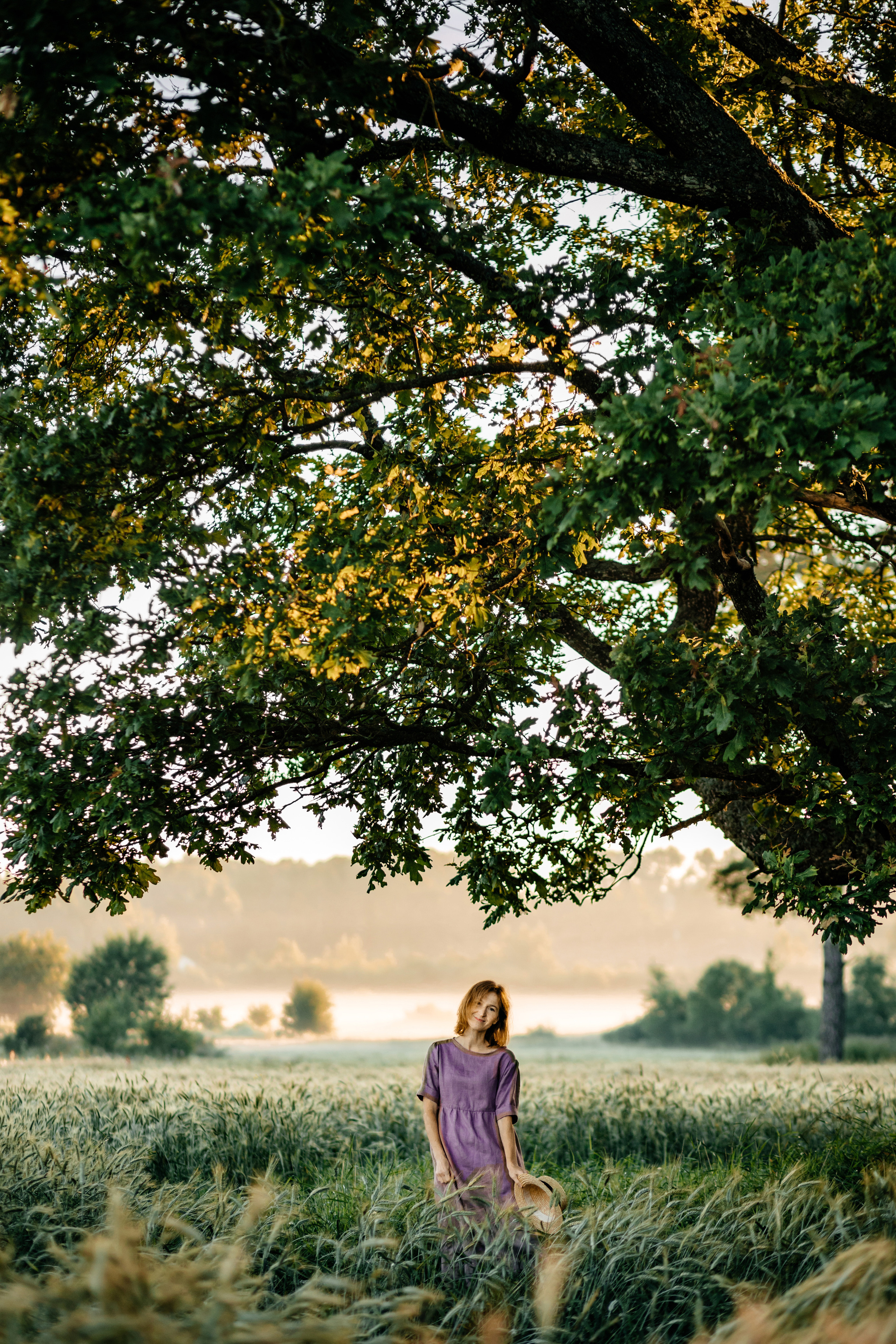 Сиреневый рассвет. Портретный фотограф в Минске Анна Волейко