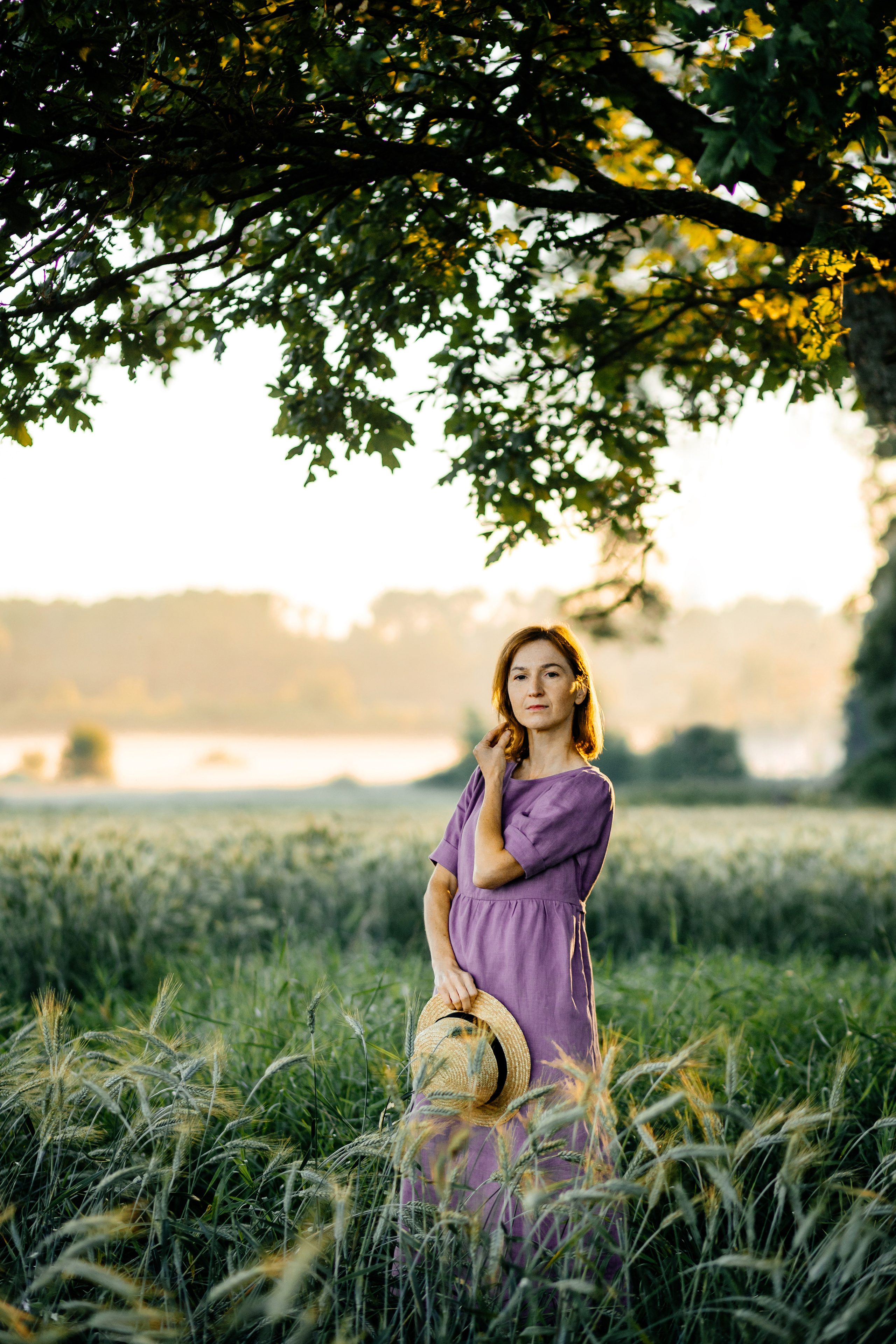 Сиреневый рассвет. Портретный фотограф в Минске Анна Волейко