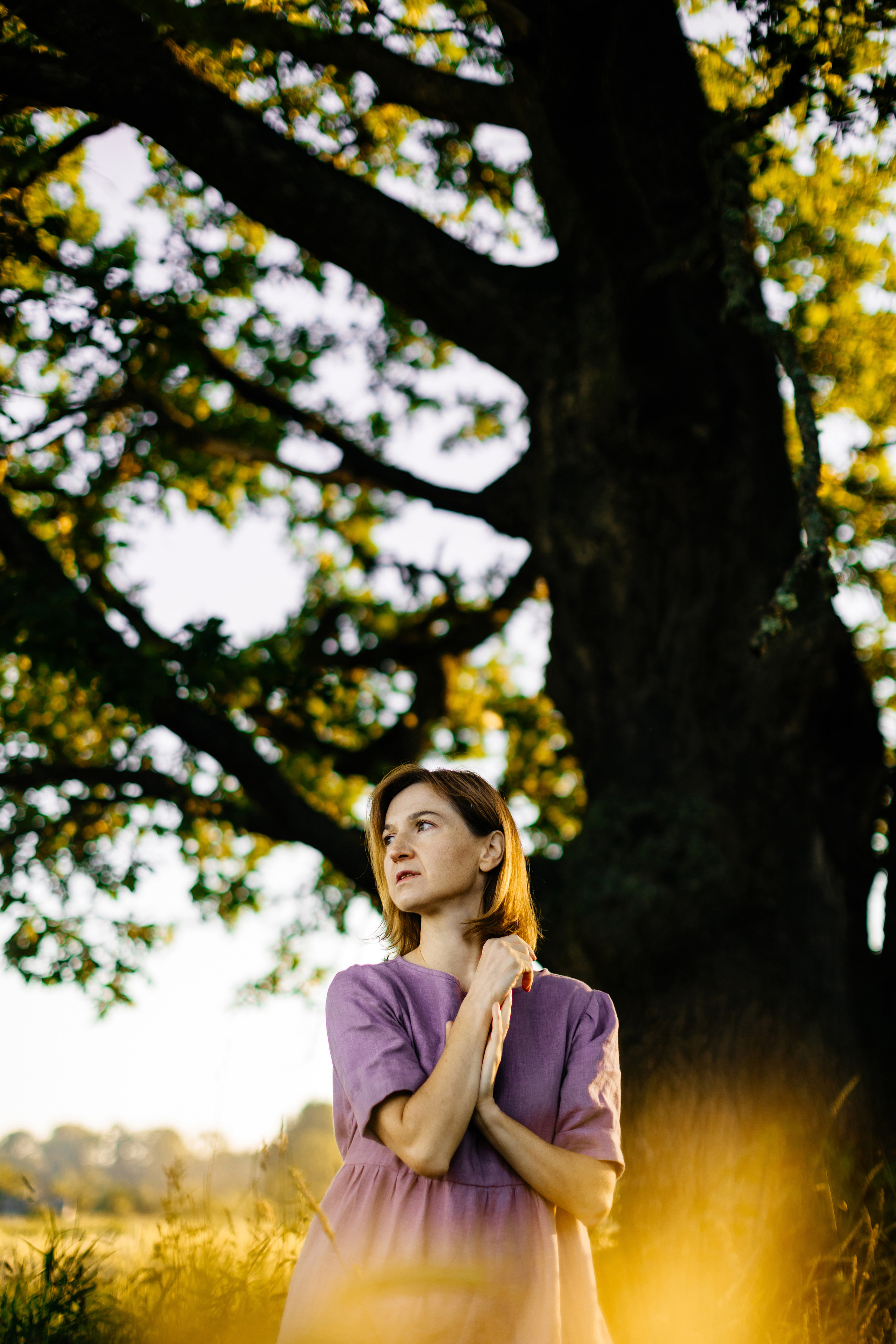 Сиреневый рассвет. Портретный фотограф в Минске Анна Волейко
