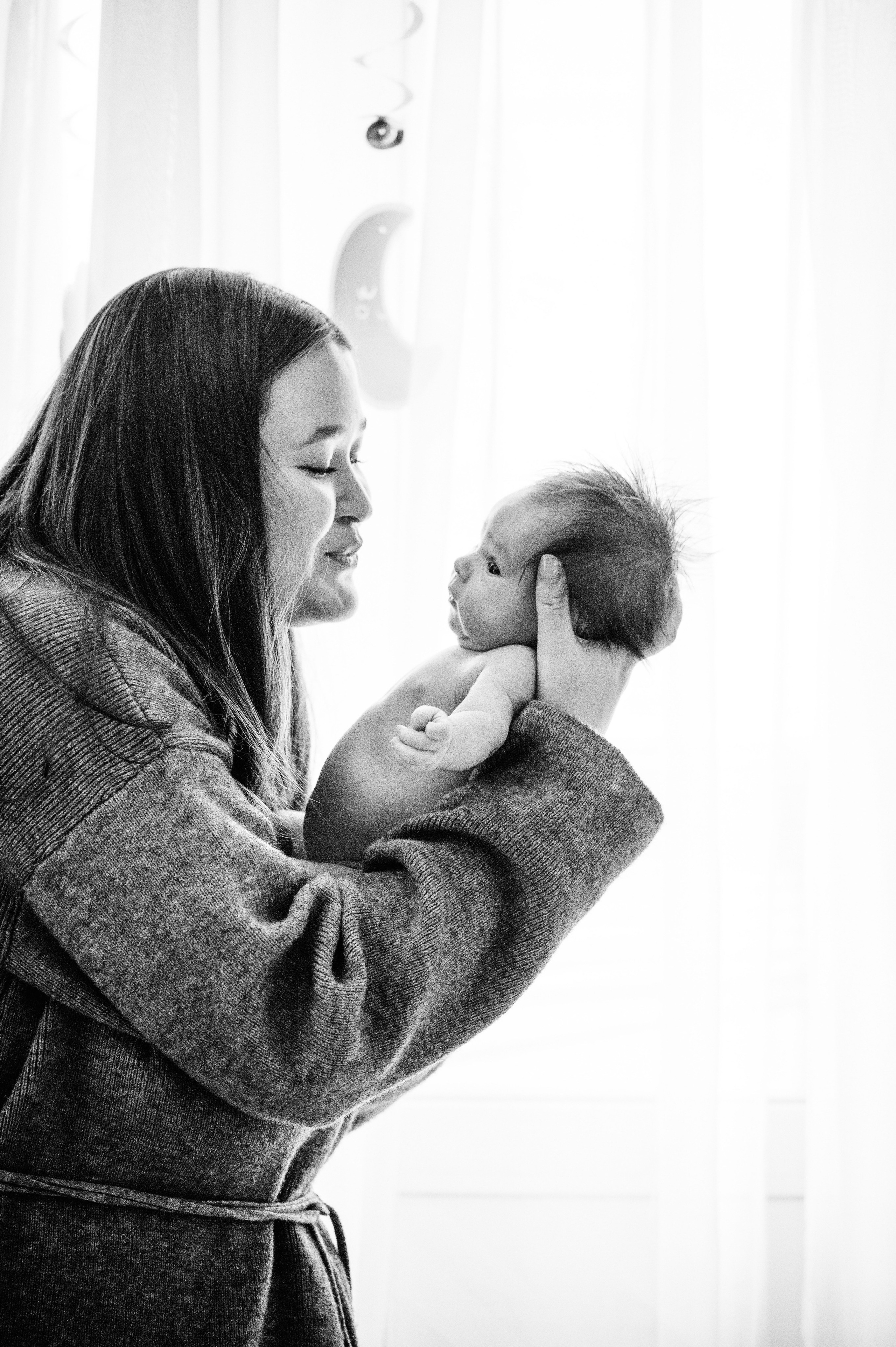 Анна, Вячеслав и Евгений. Фотограф беременности и семьи, домашние съемки, Ньюборн