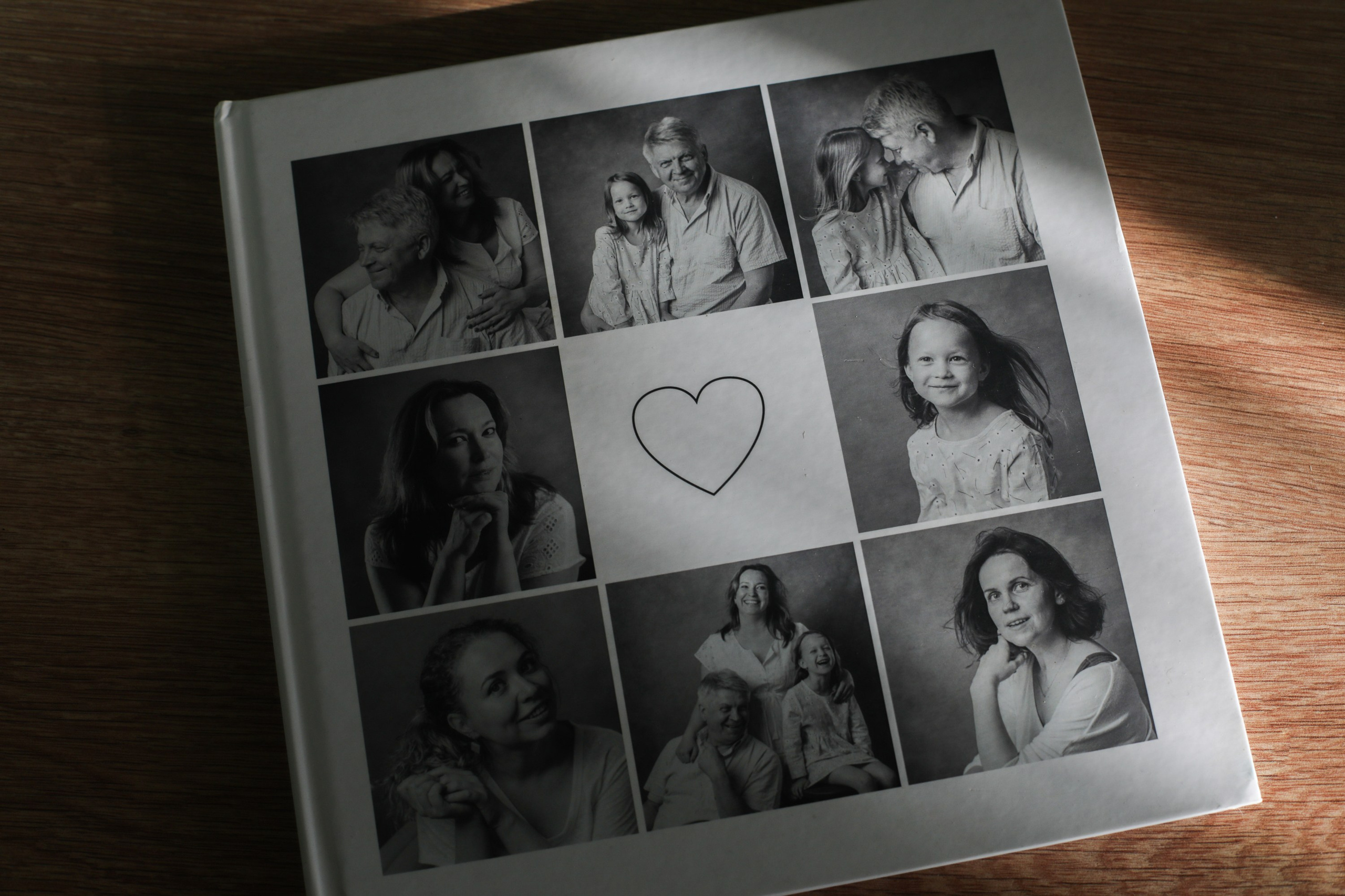 Альбом с фотообложкой. Портретный фотограф Мария Шарко