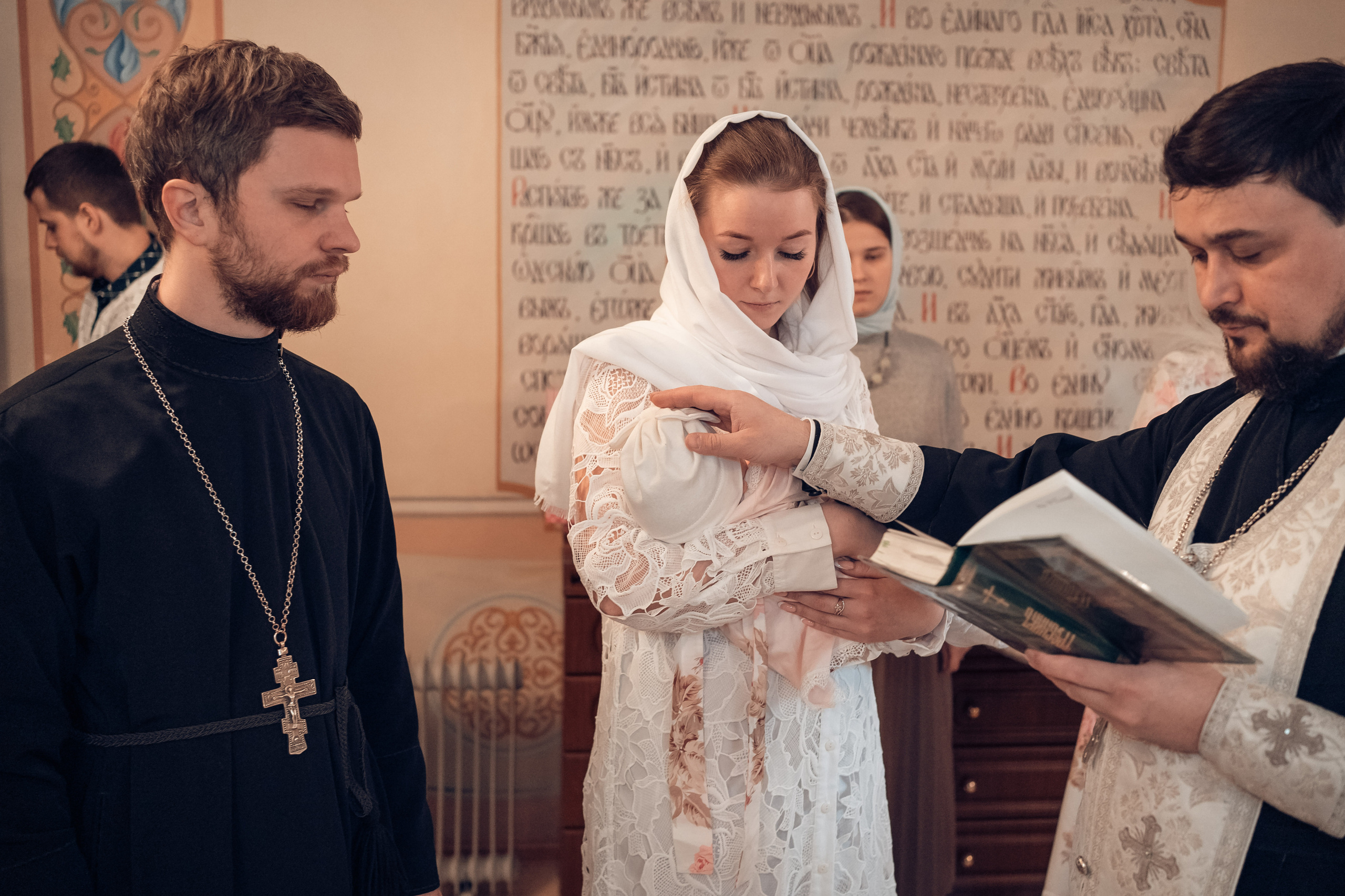Крещение в Покровском (Феодосиевском) храме г. Тула. Церковный фотограф Севастополь