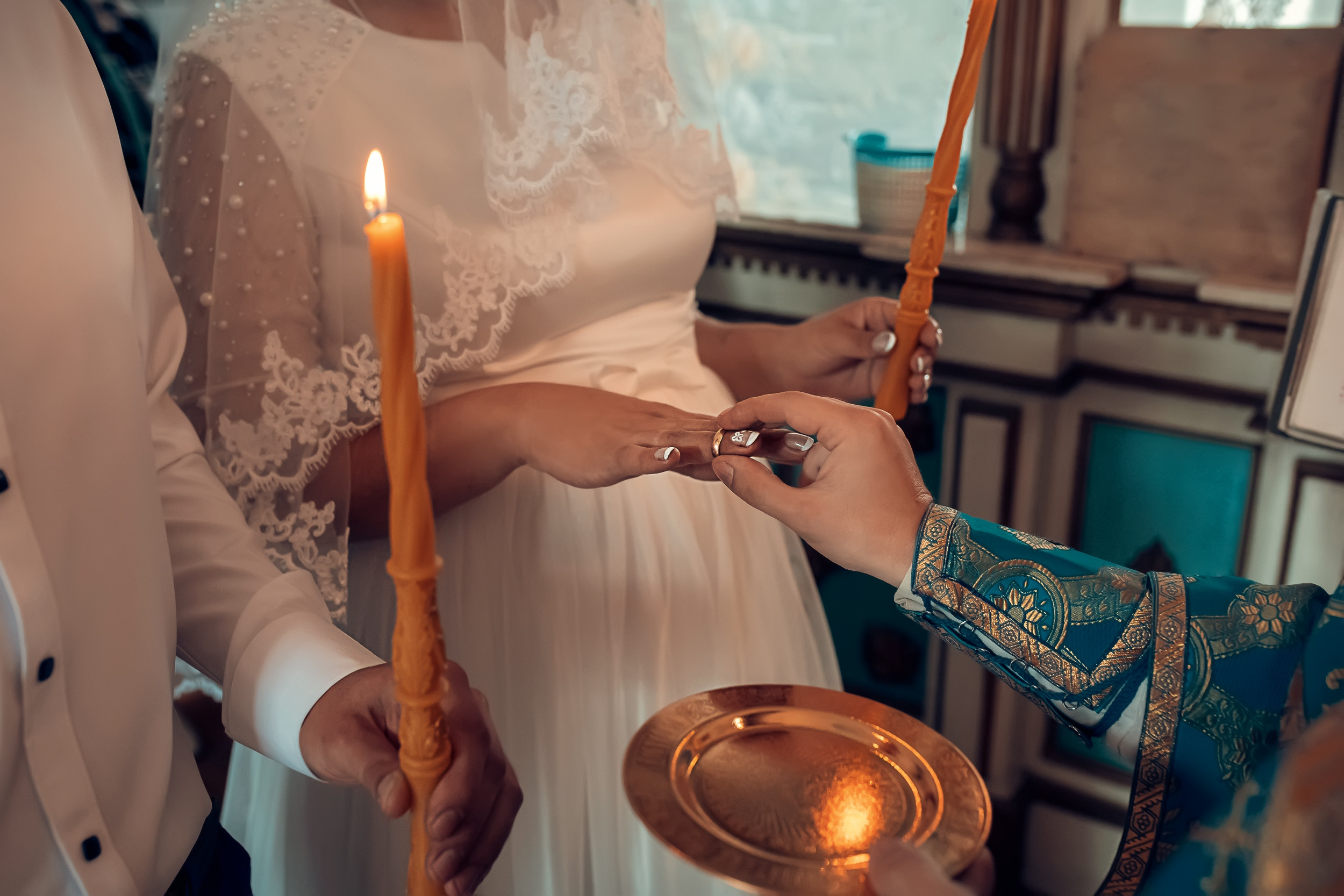 Венчание в Казанском храме с. Иваньково. Церковный фотограф Севастополь