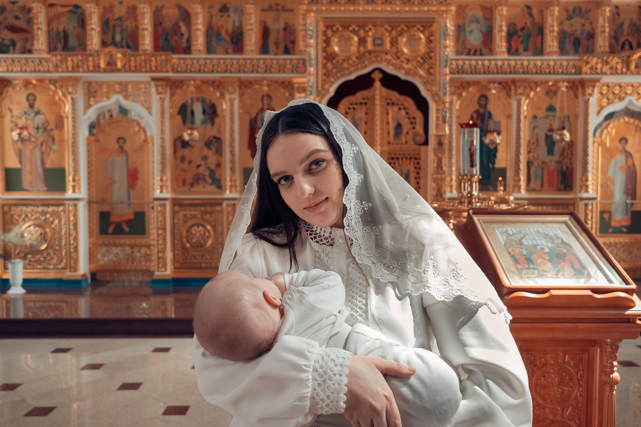 Крещение в церкви Покрова Пресвятой Богородицы г. Тула. Церковный фотограф Севастополь