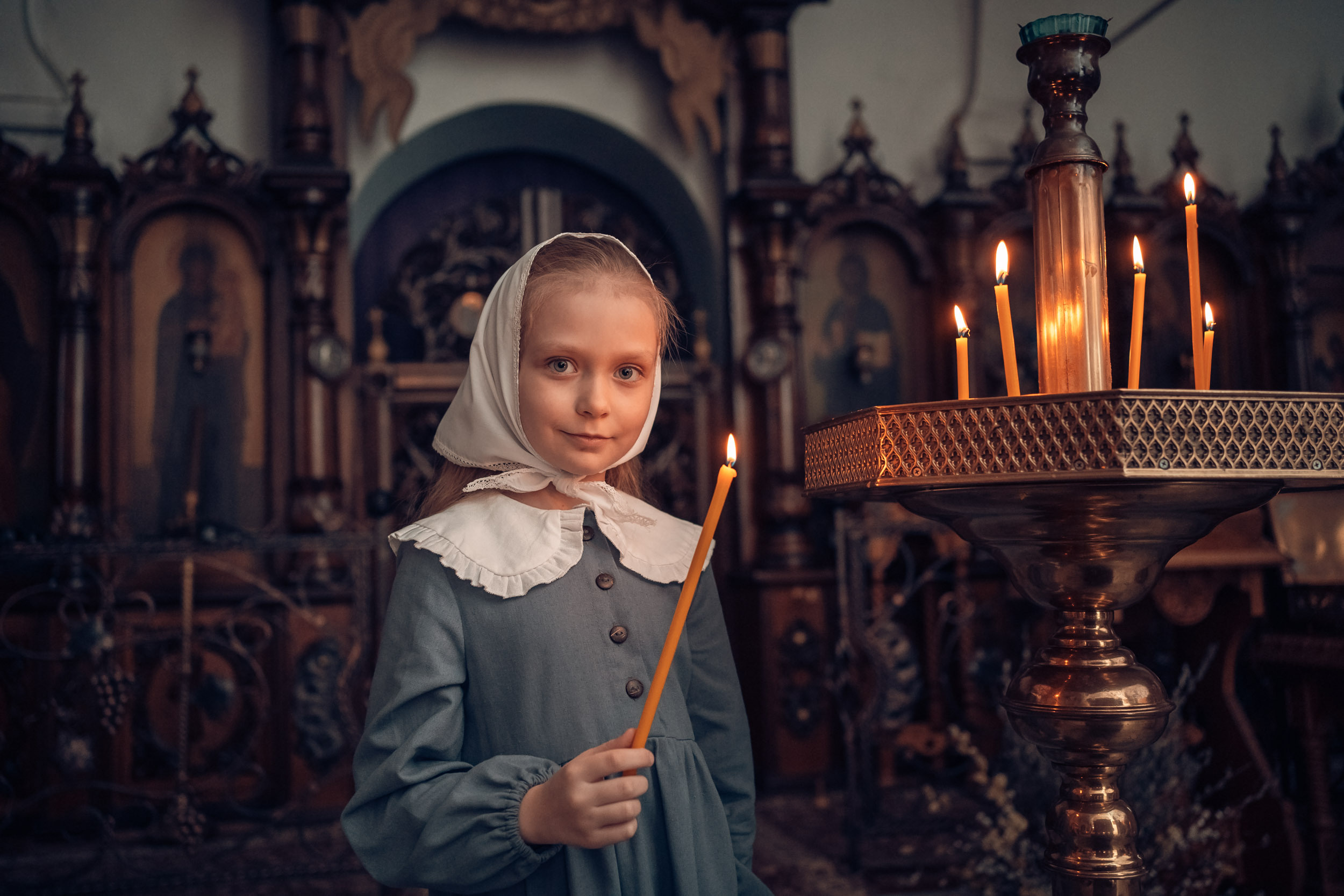 Семейная фотоистория в Свято-Успенском монастыре г. Новомосковск. Церковный фотограф Севастополь