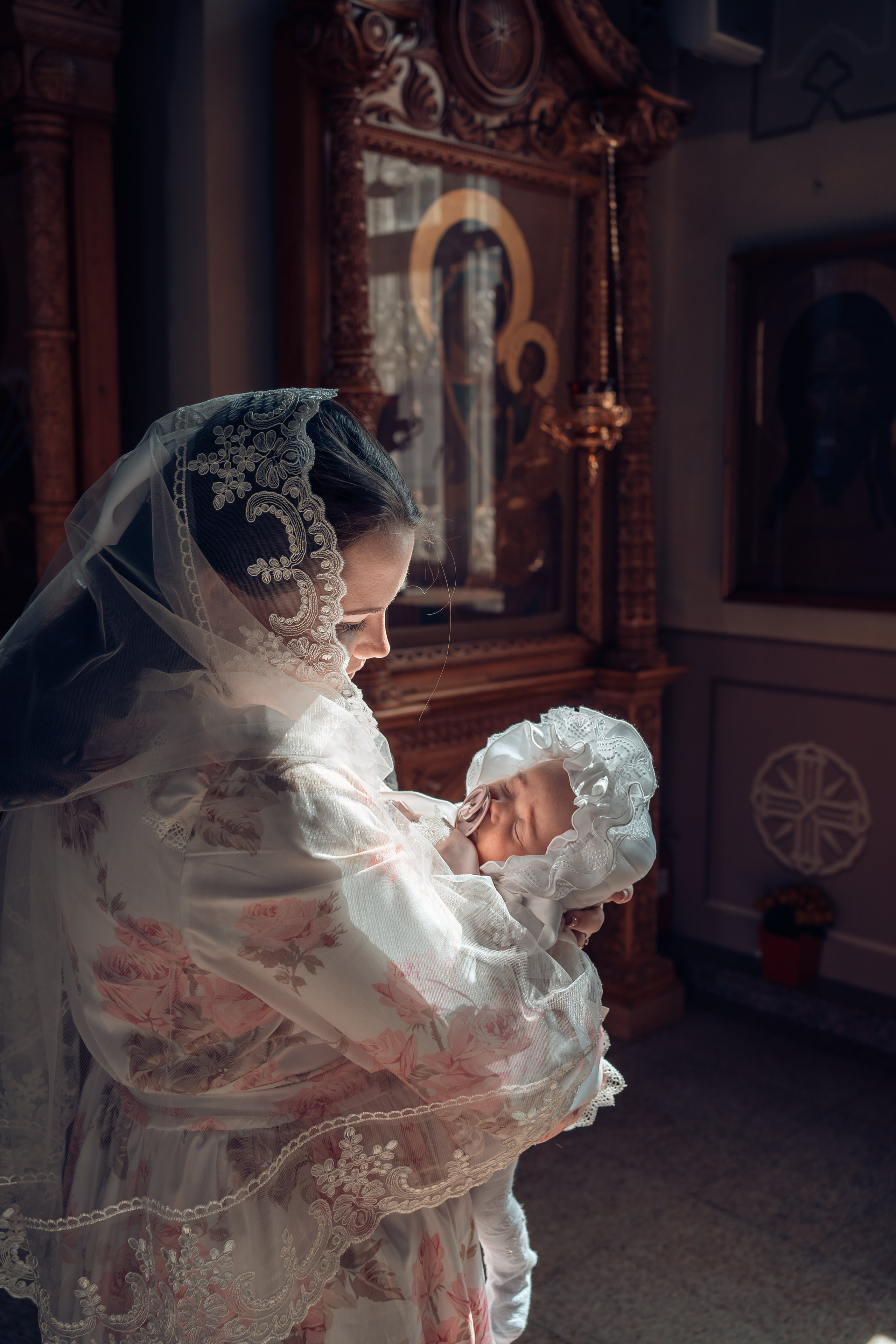 Крещение в Покровском (Феодосиевском) храме г. Тула. Церковный фотограф Севастополь
