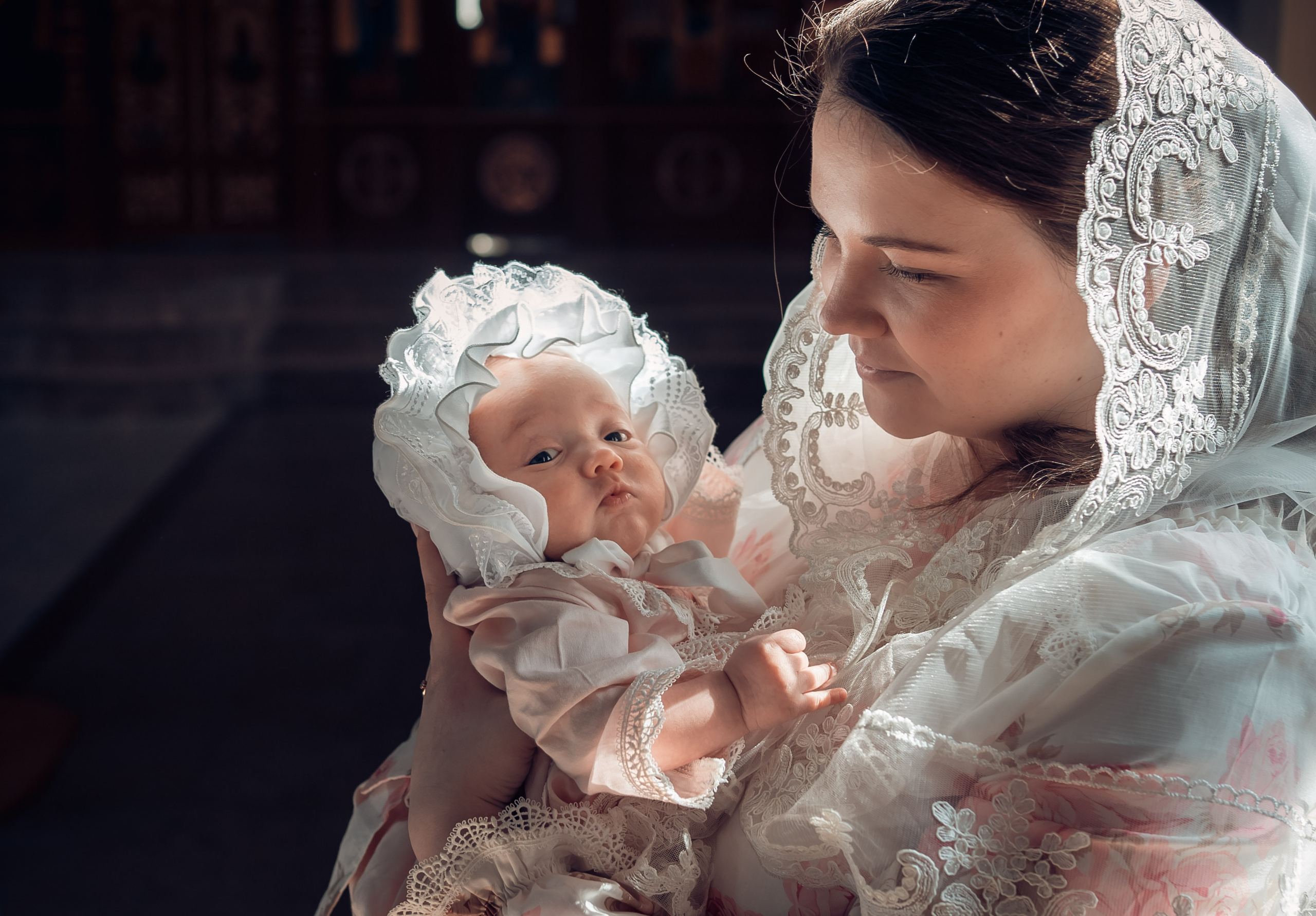 Крещение в Покровском (Феодосиевском) храме г. Тула. Церковный фотограф Севастополь