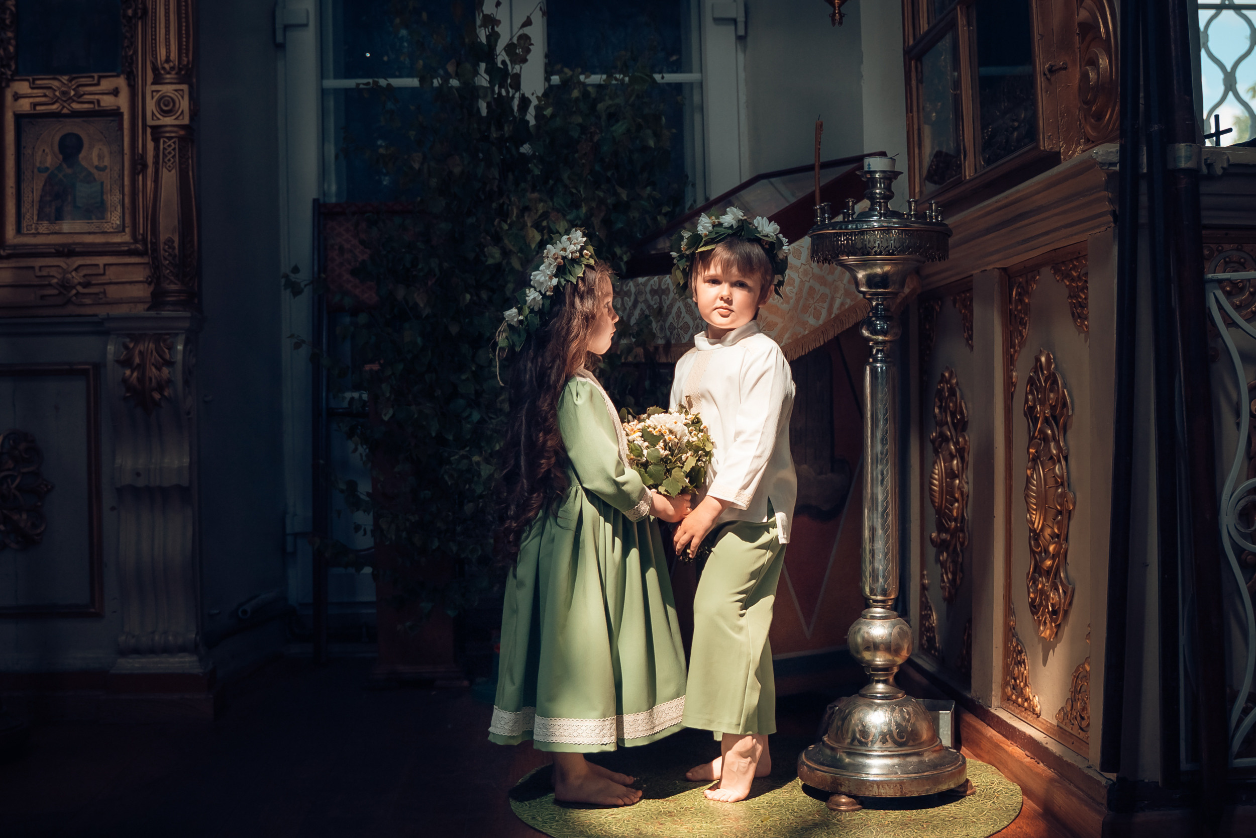 Детская съемка в Спасском храме г. Солнечногорск. Церковный фотограф Севастополь