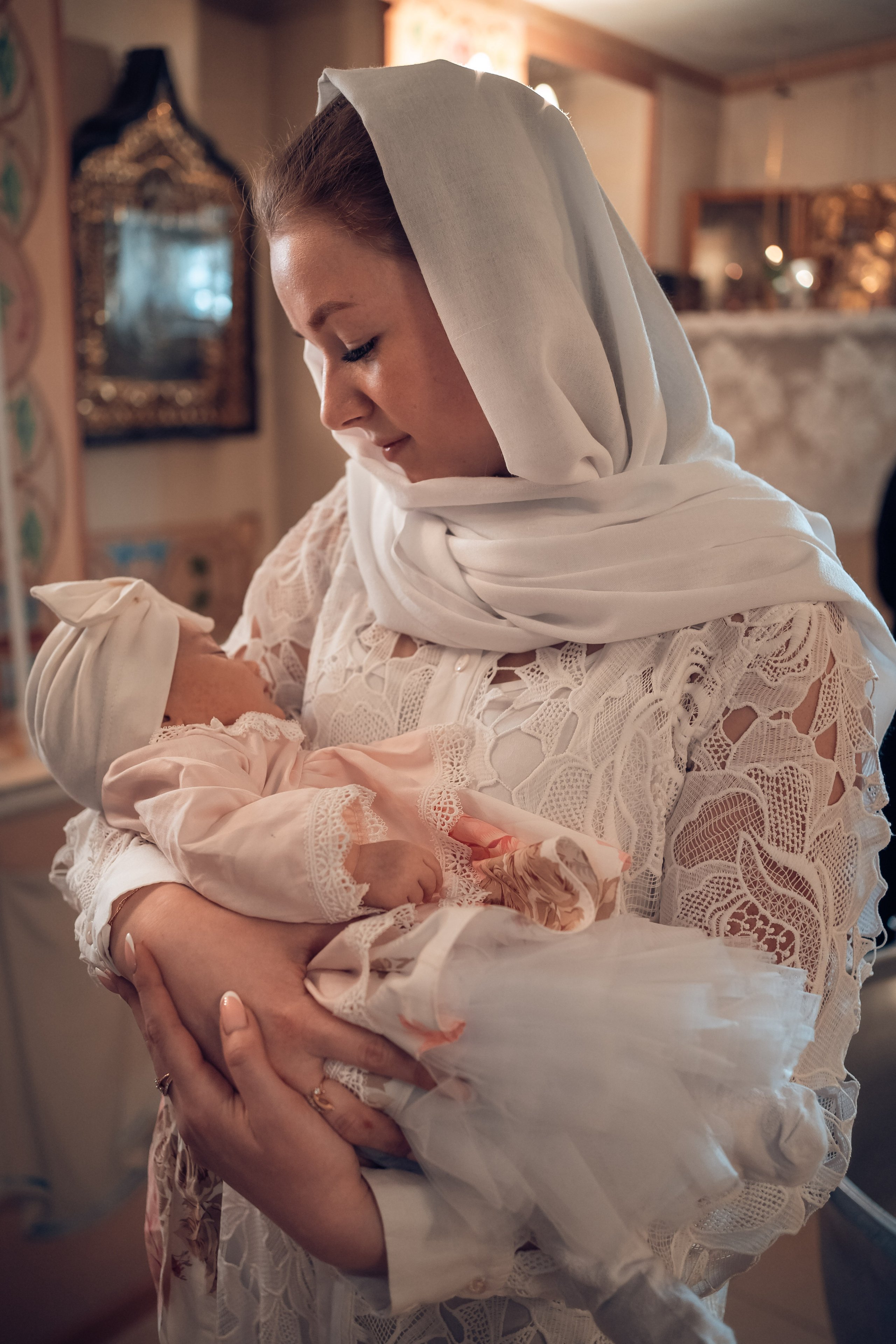 Крещение в Покровском (Феодосиевском) храме г. Тула. Церковный фотограф Севастополь