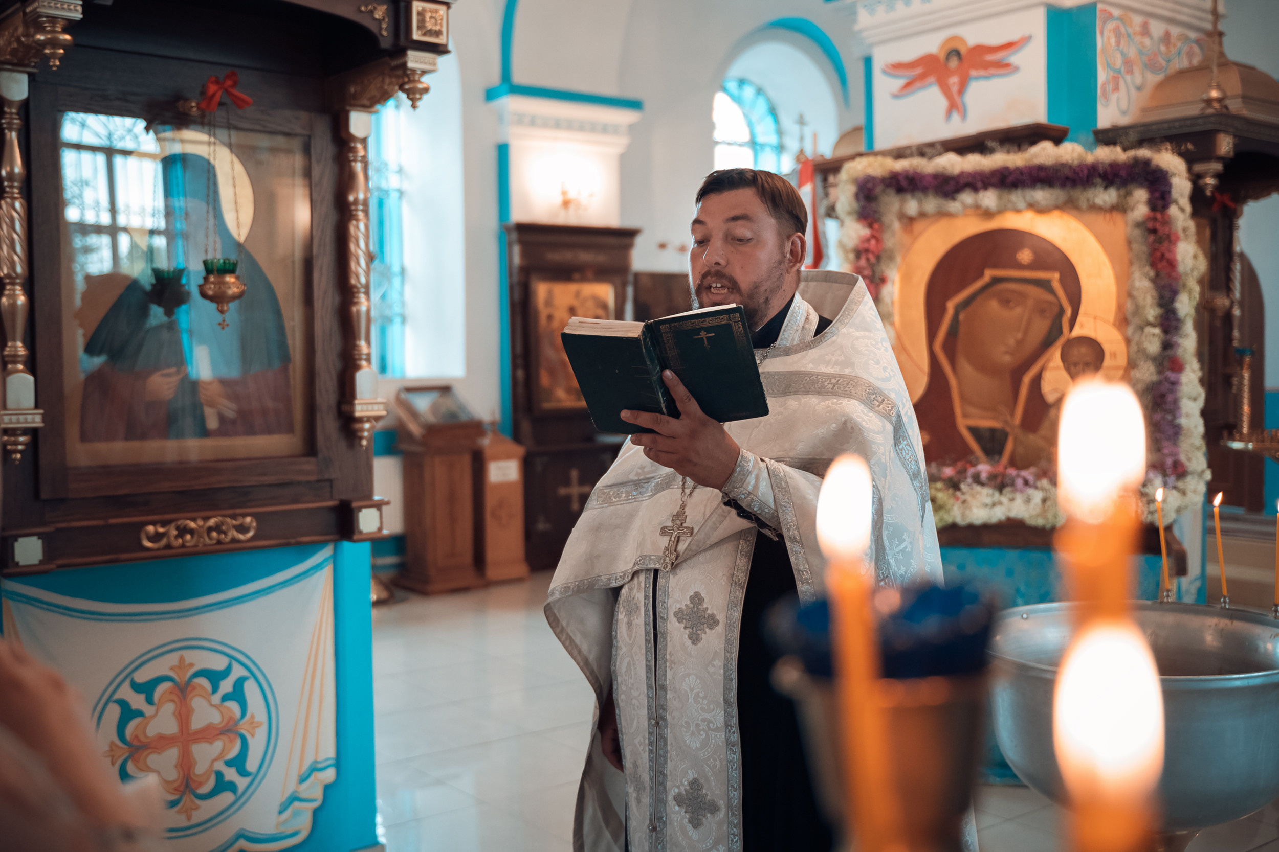 Крещение в Казанском храме. Церковный фотограф Севастополь