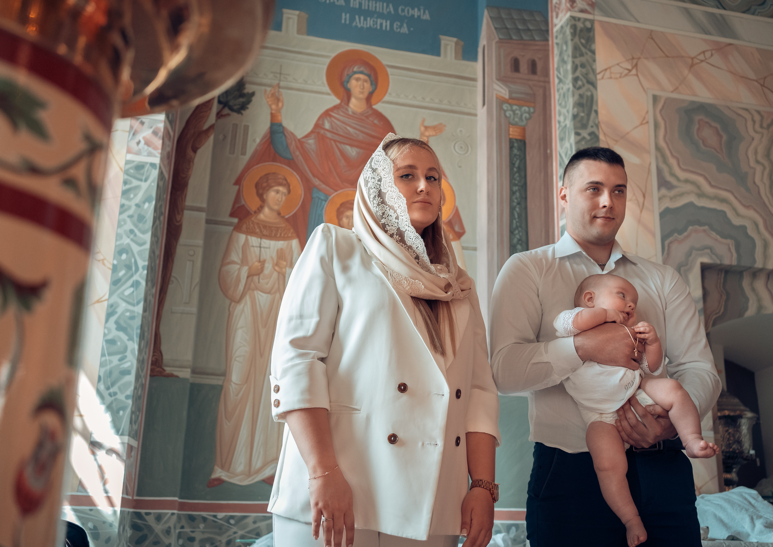 Крещение в церкви Покрова Пресвятой Богородицы г. Тула. Церковный фотограф Севастополь