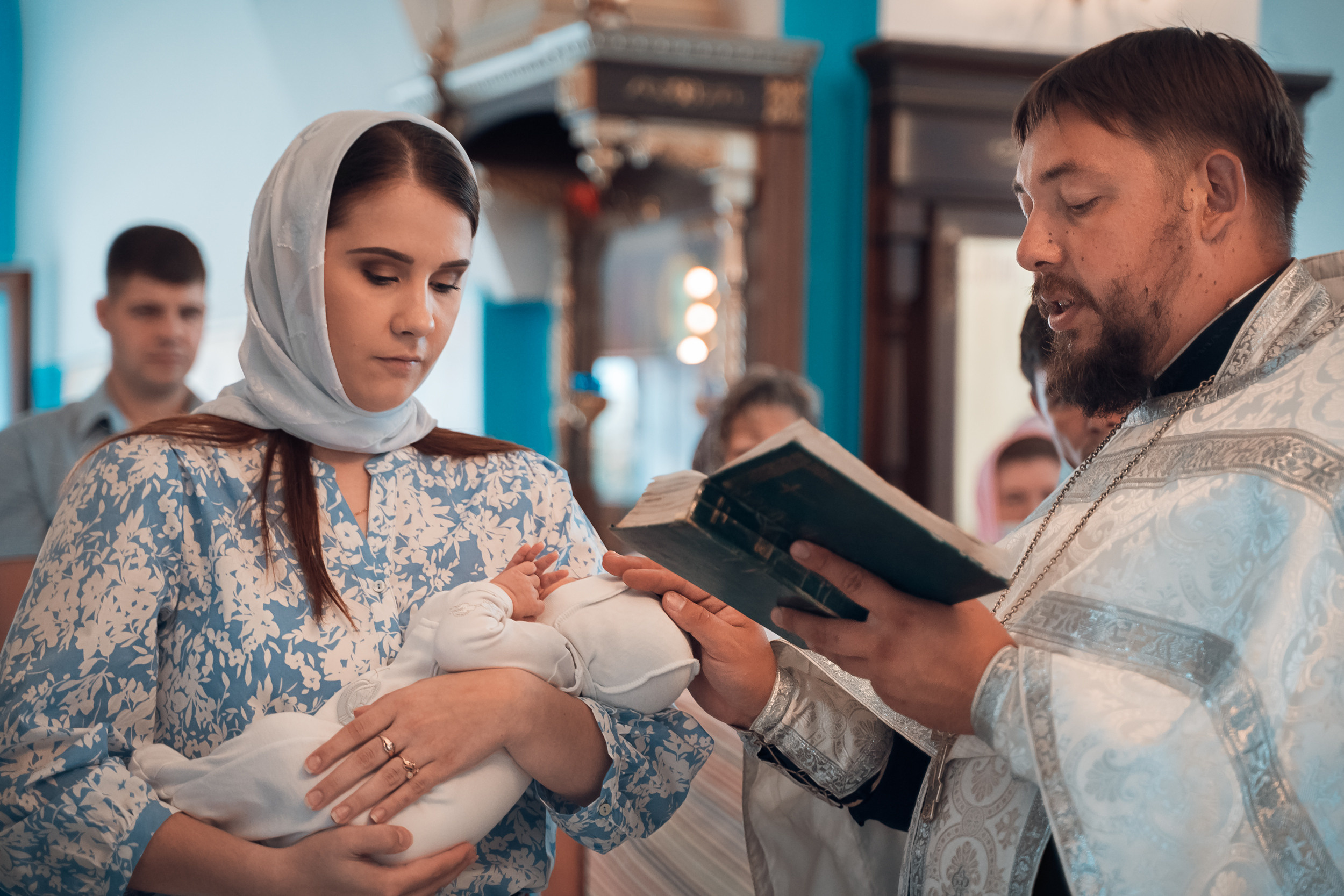 Крещение в Казанском храме. Церковный фотограф Севастополь