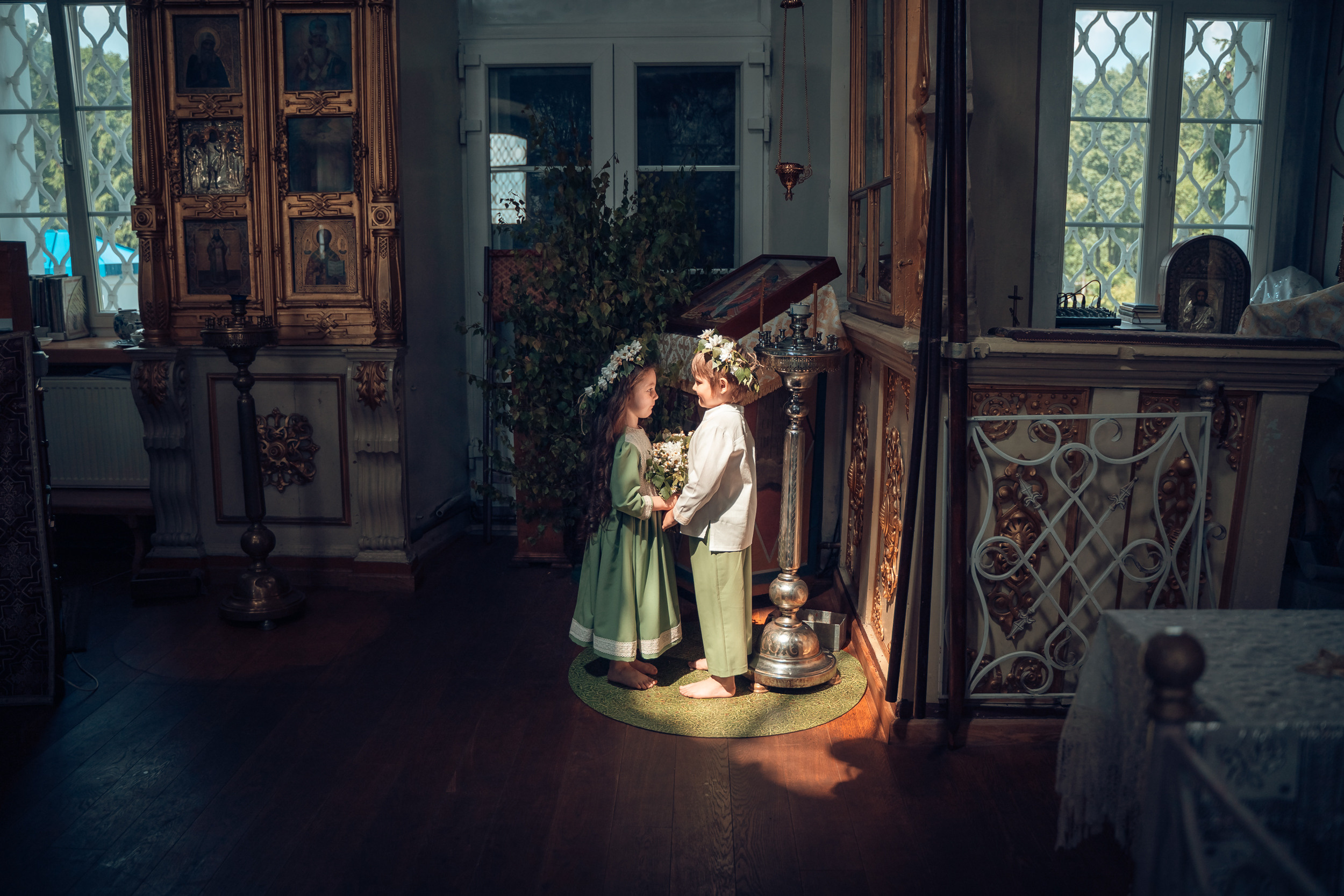 Детская съемка в Спасском храме г. Солнечногорск. Церковный фотограф Севастополь