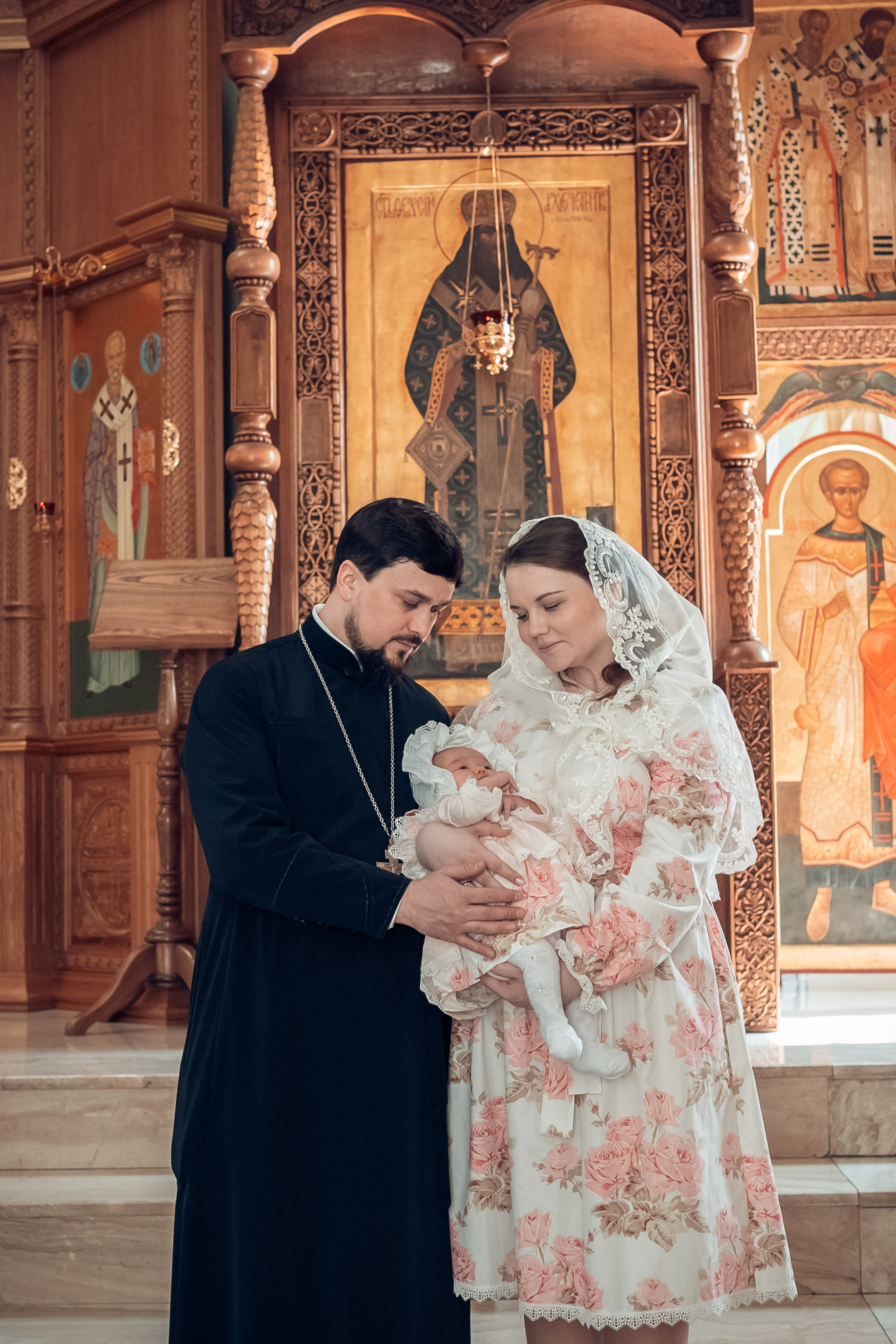 Крещение в Покровском (Феодосиевском) храме г. Тула. Церковный фотограф Севастополь