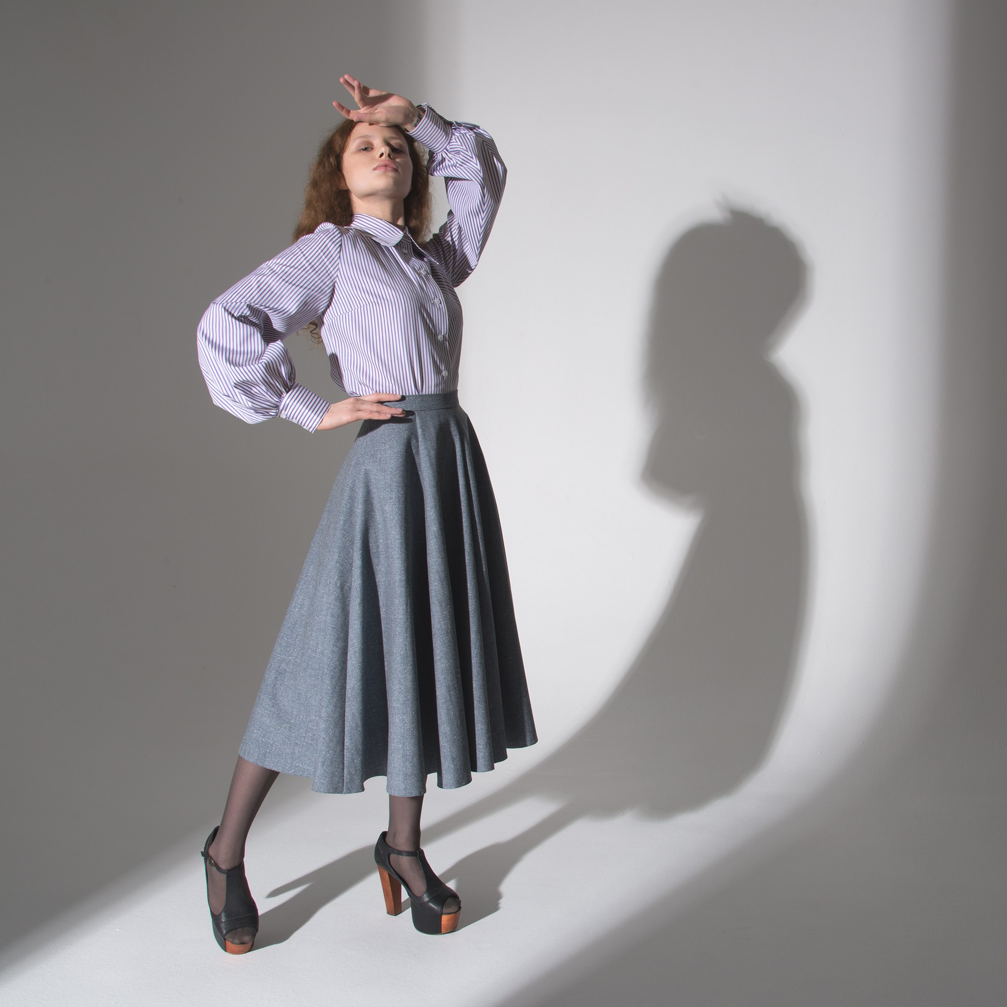 Съемка для бренда одежды. Фотограф Юлия Зимина