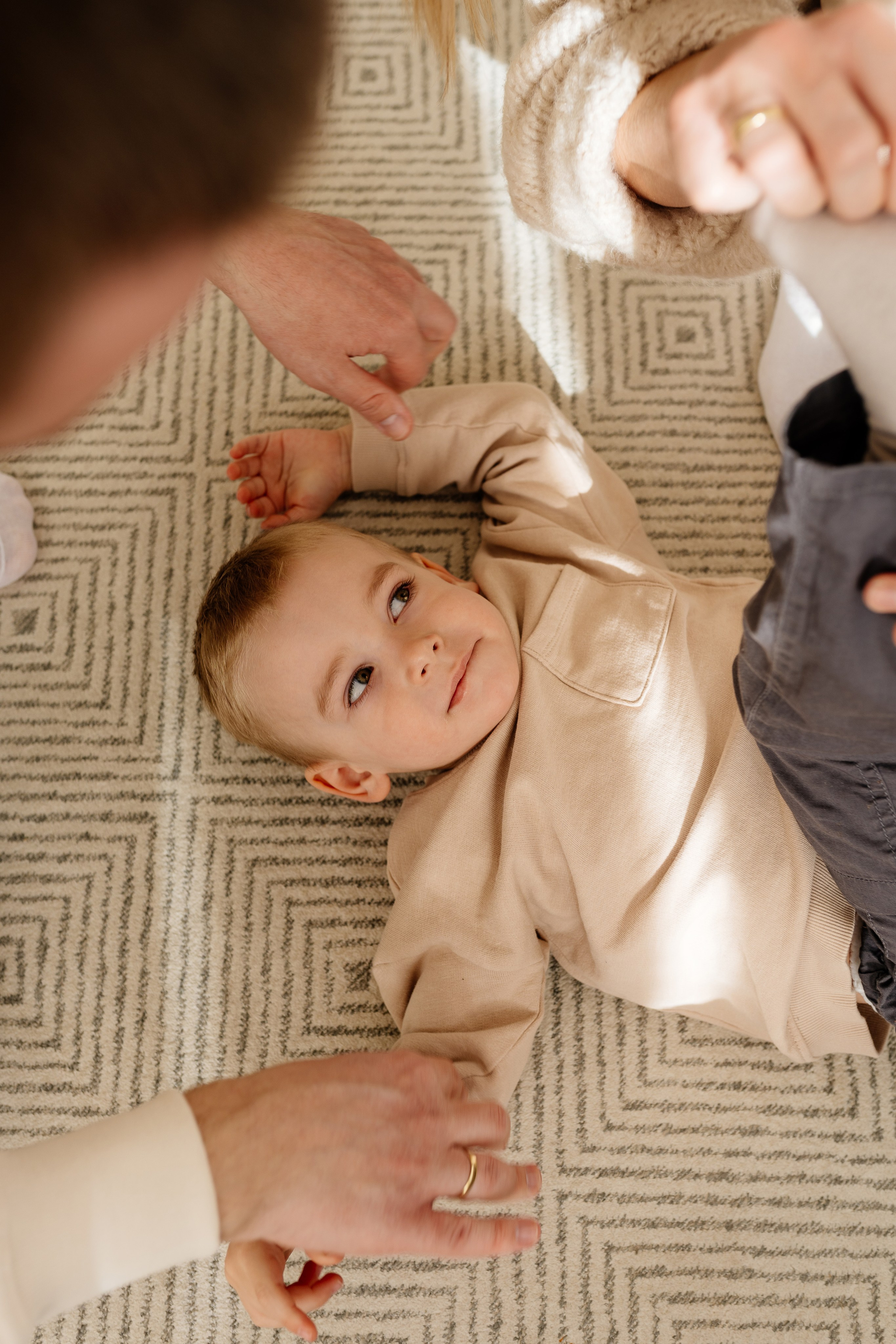 Ольга, Дмитрий и Ваня. Свадебный фотограф в Москве Анна Полушина