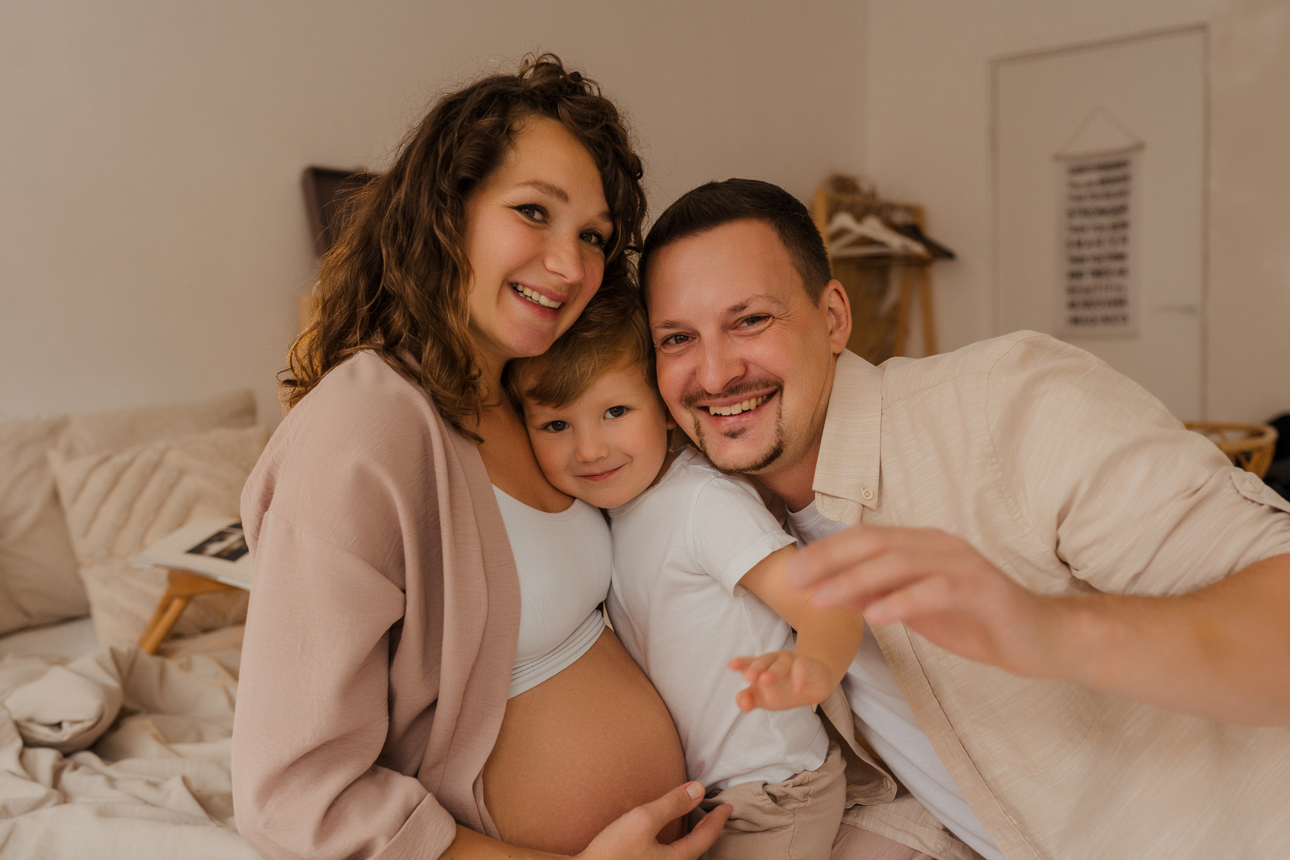 Семейная фотосессия в студии в Москве, семейный фотограф Анна Полушина. Свадебный фотограф в Москве Анна Полушина