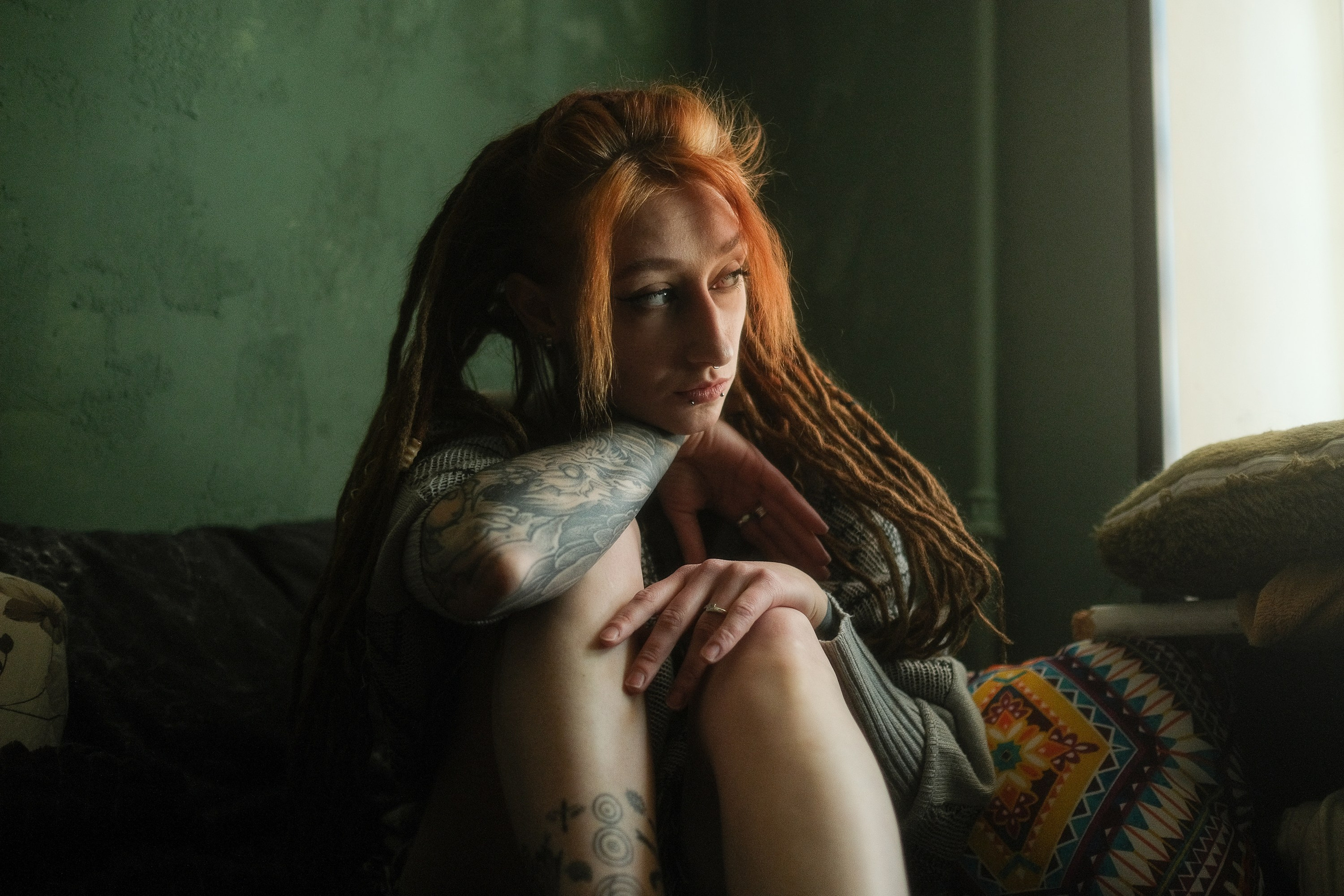 Smoky morning. Aleksandr Schafft