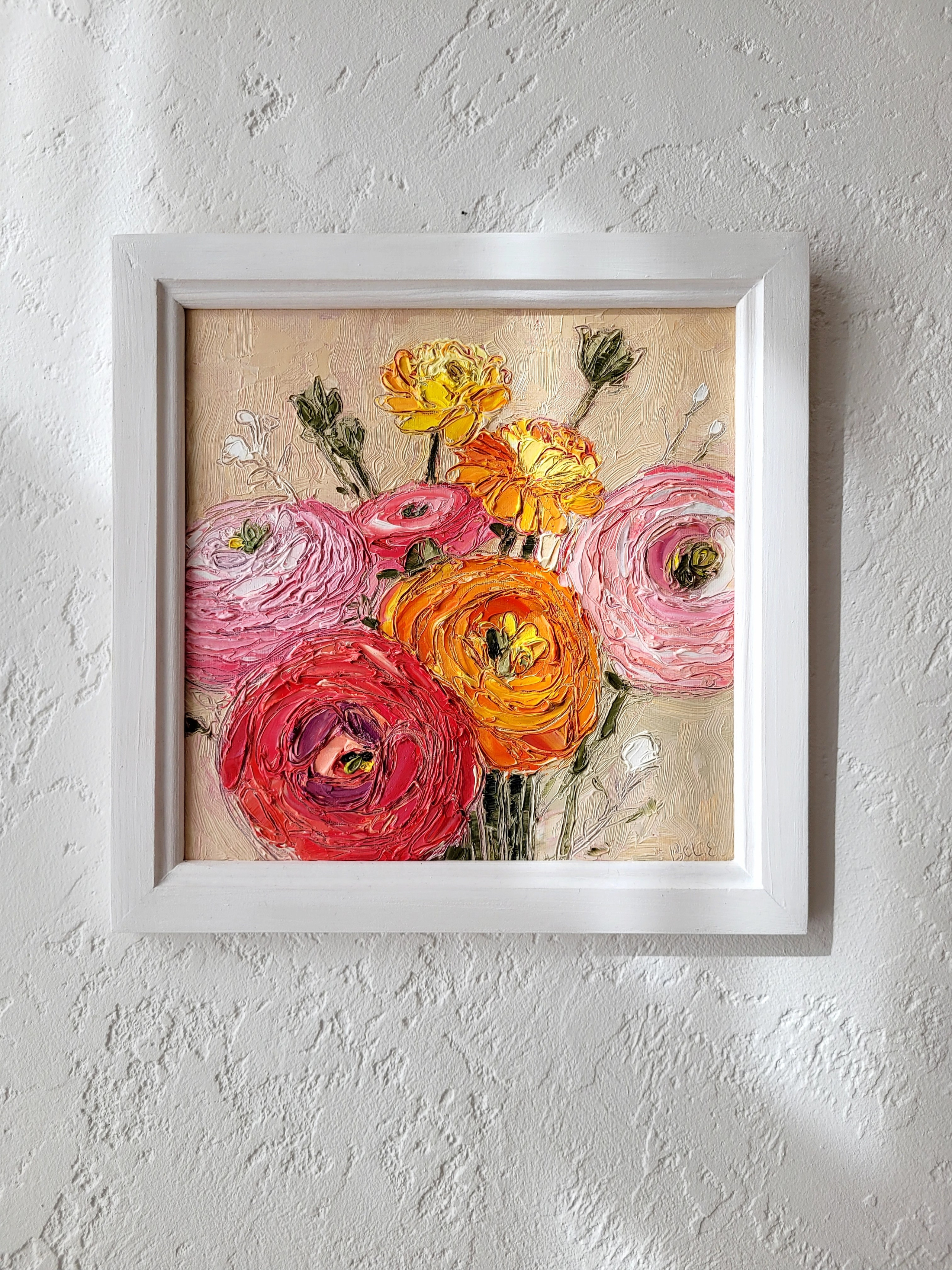 «Ранункулюсы». Галерея картин художницы Бельмесовой Евгении