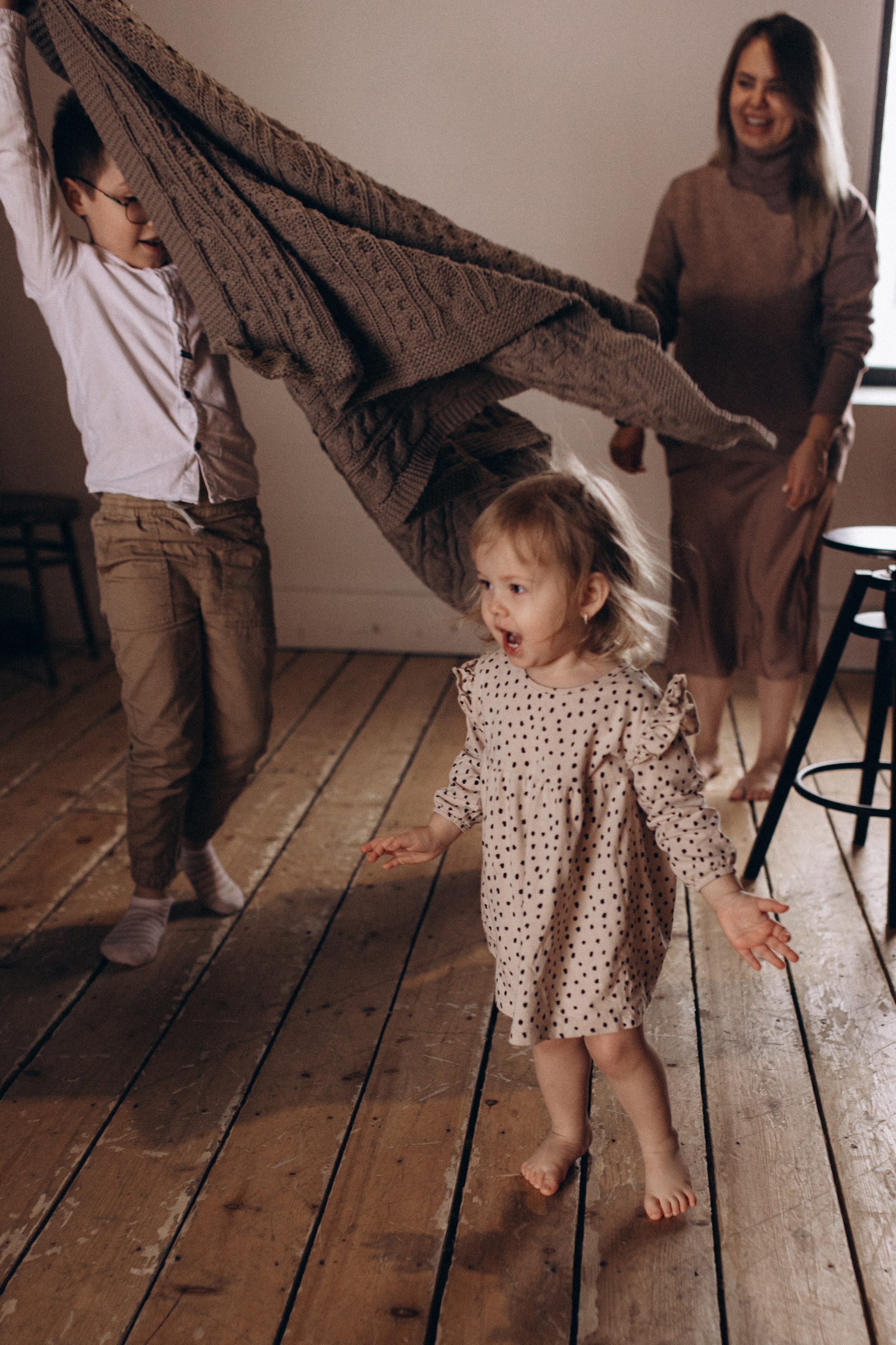 Новогодняя история большой семьи. Семейный фотограф lifestyle в Новосибирске Елена Шпилевая