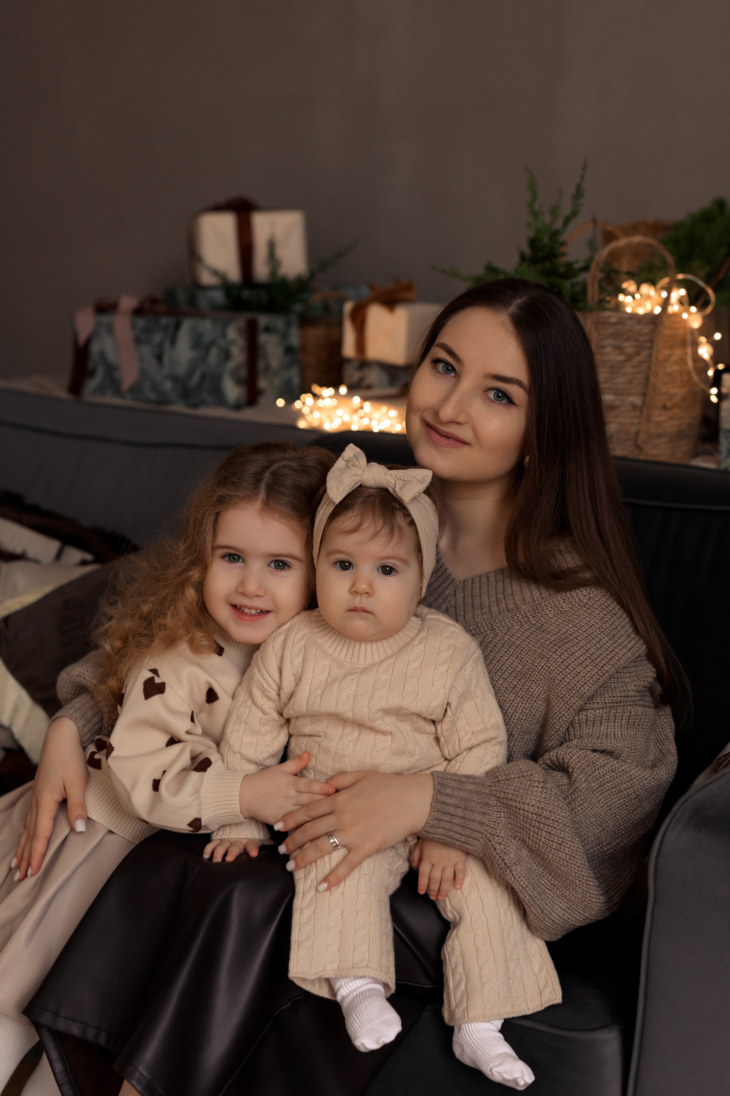 Папа, мама и две доченьки. Семейный и детский фотограф в Краснодаре Элона Литвинова