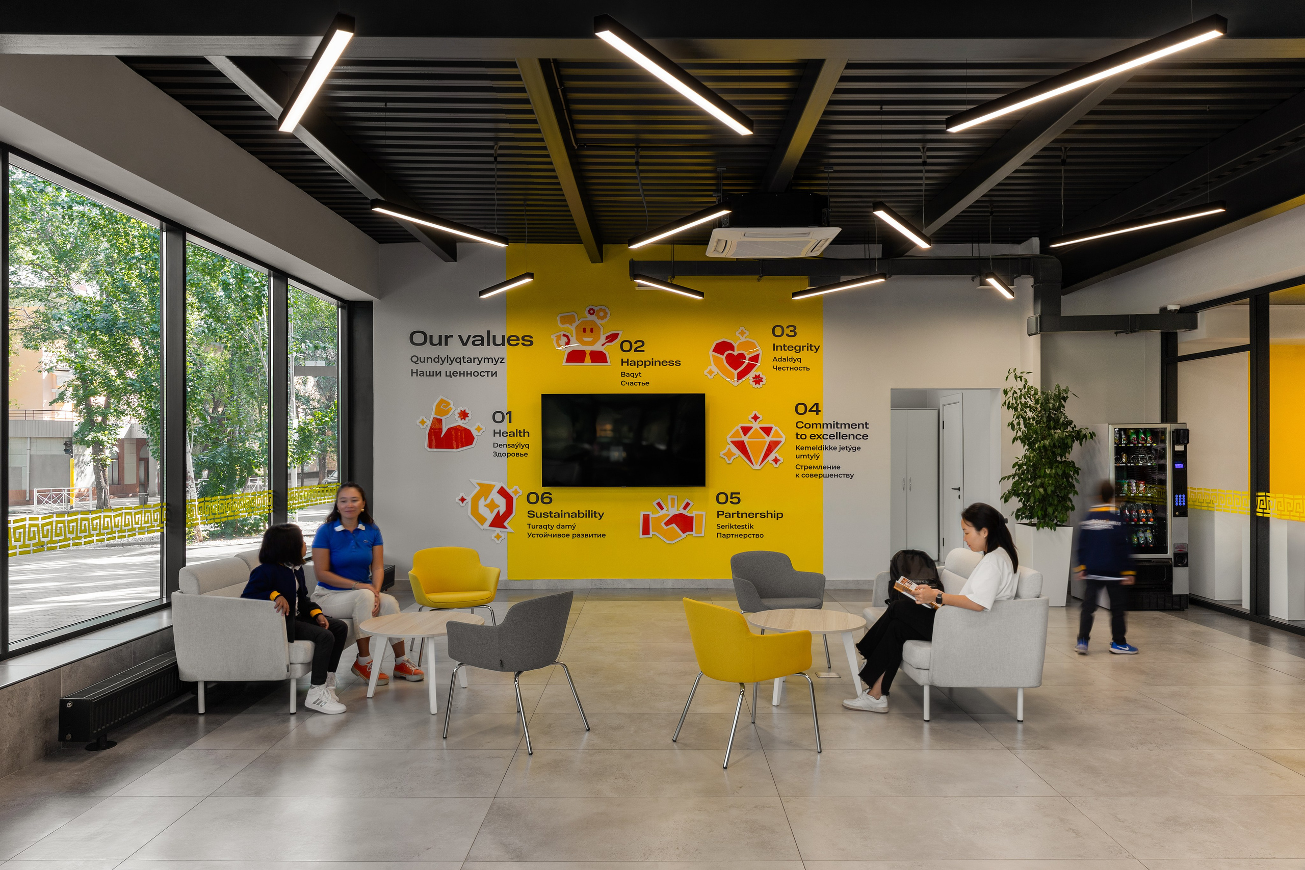 RS Group — Prometheus School. Roman Yakunin — interior photographer in Almaty, Kazakhstan