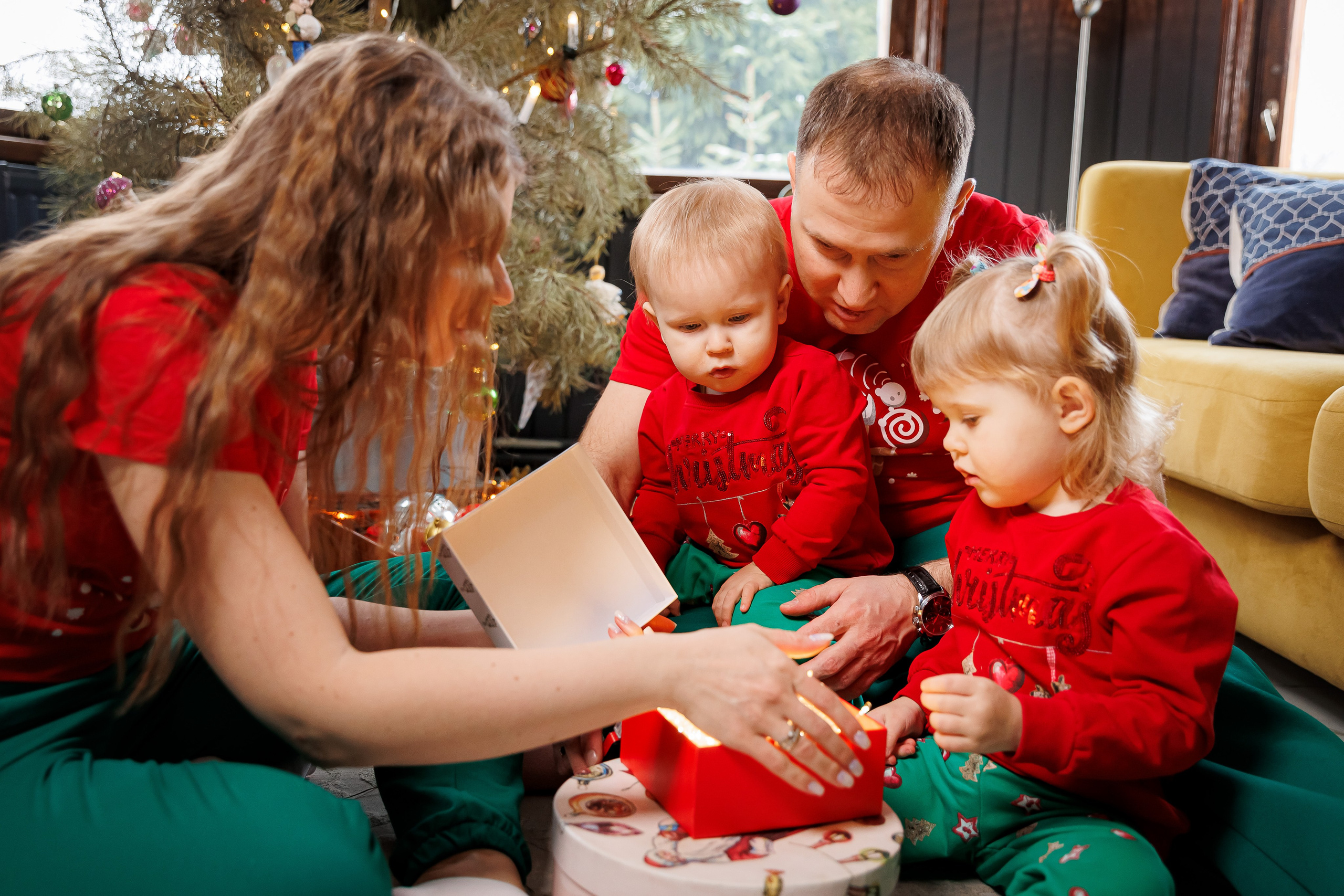 Предновогодняя история в Иславском. Семейный и детский фотограф Комина Елена, Власиха, Одинцово