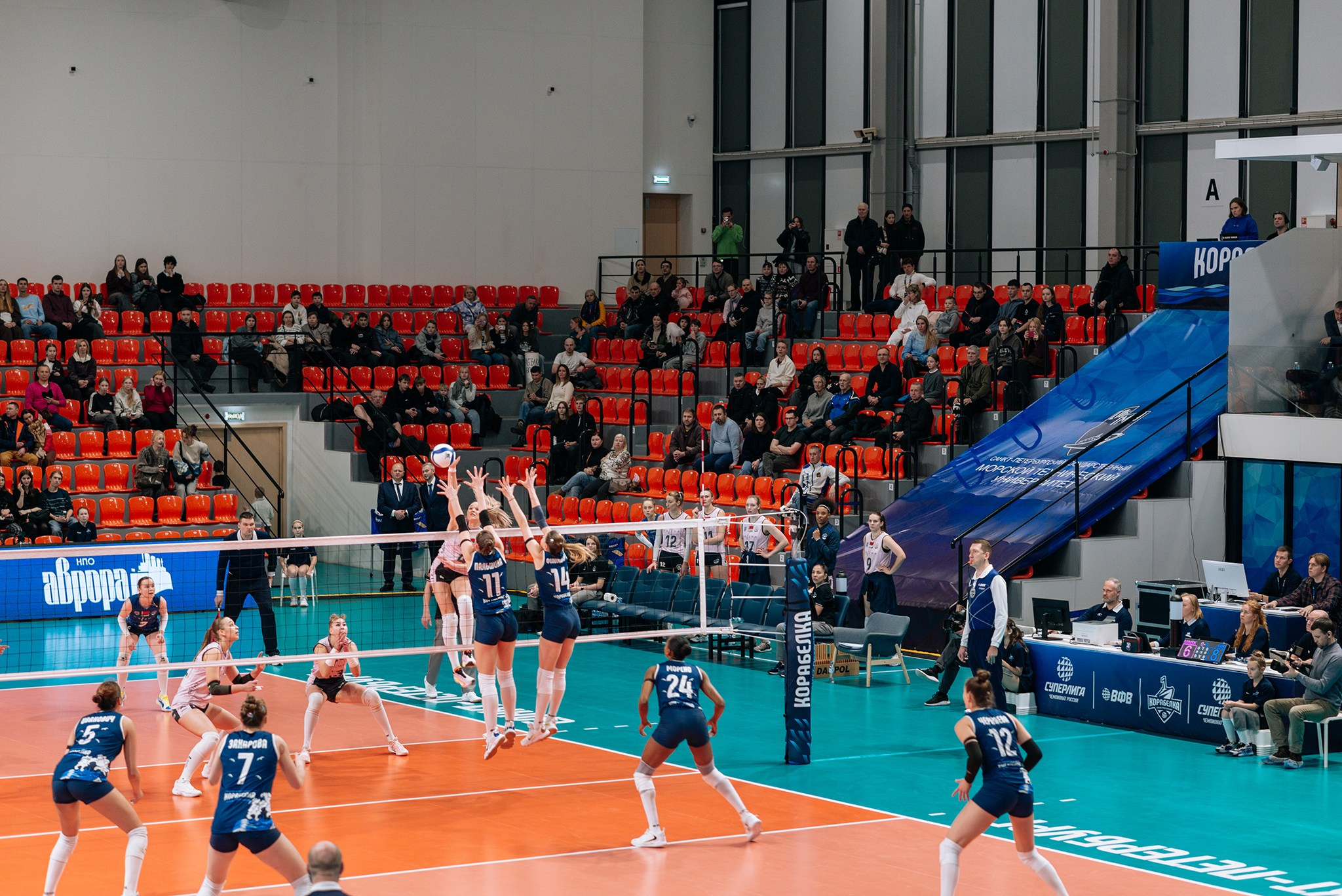 «Корабелка» — «Минчанка» Суперлига чемпионат России. Январь 26. Репортажный фотограф в Санкт-Петербурге Анастасия Клёпова