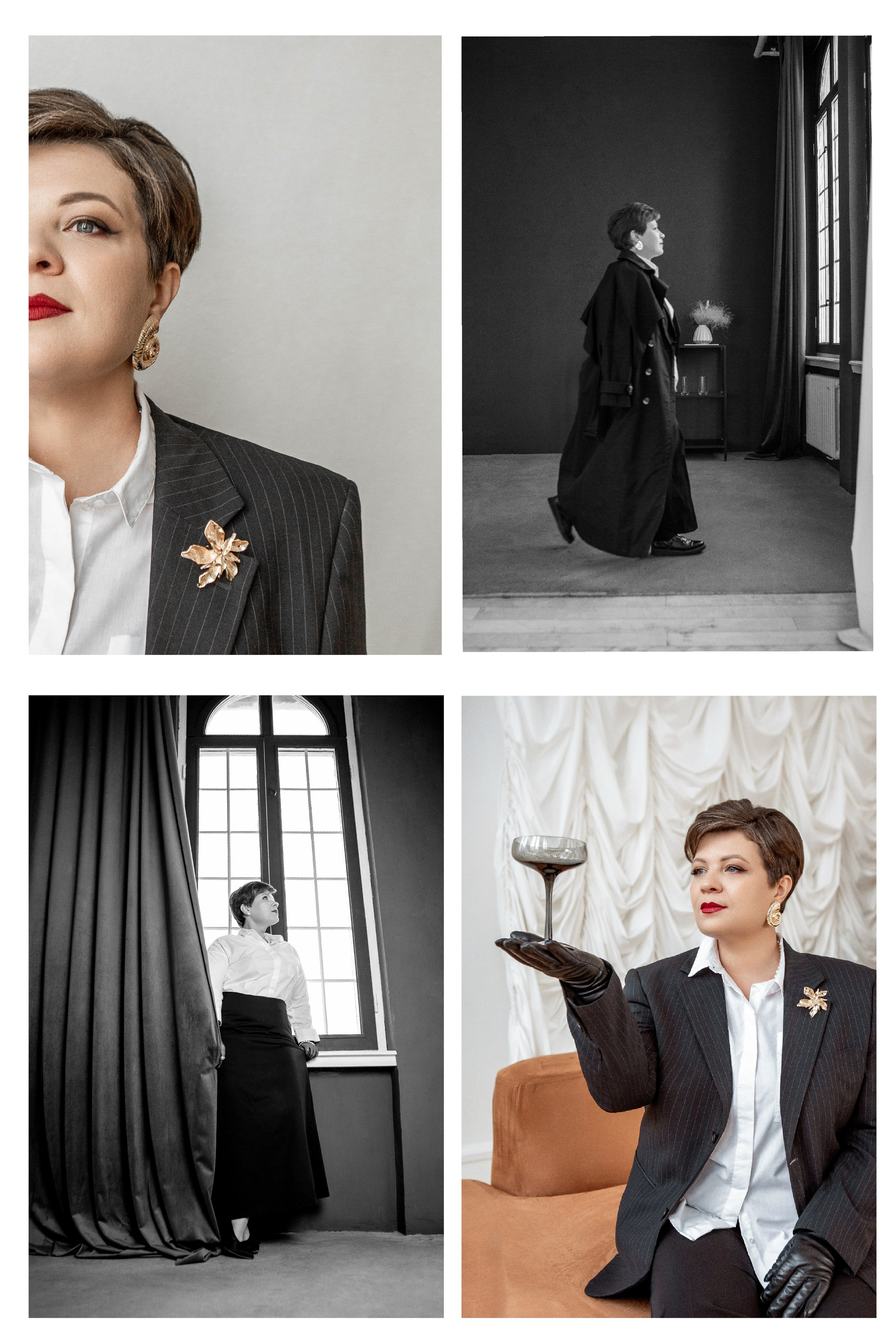 Анна в стиле Ренаты Литвиновой. Фотограф Екатерина Голицына