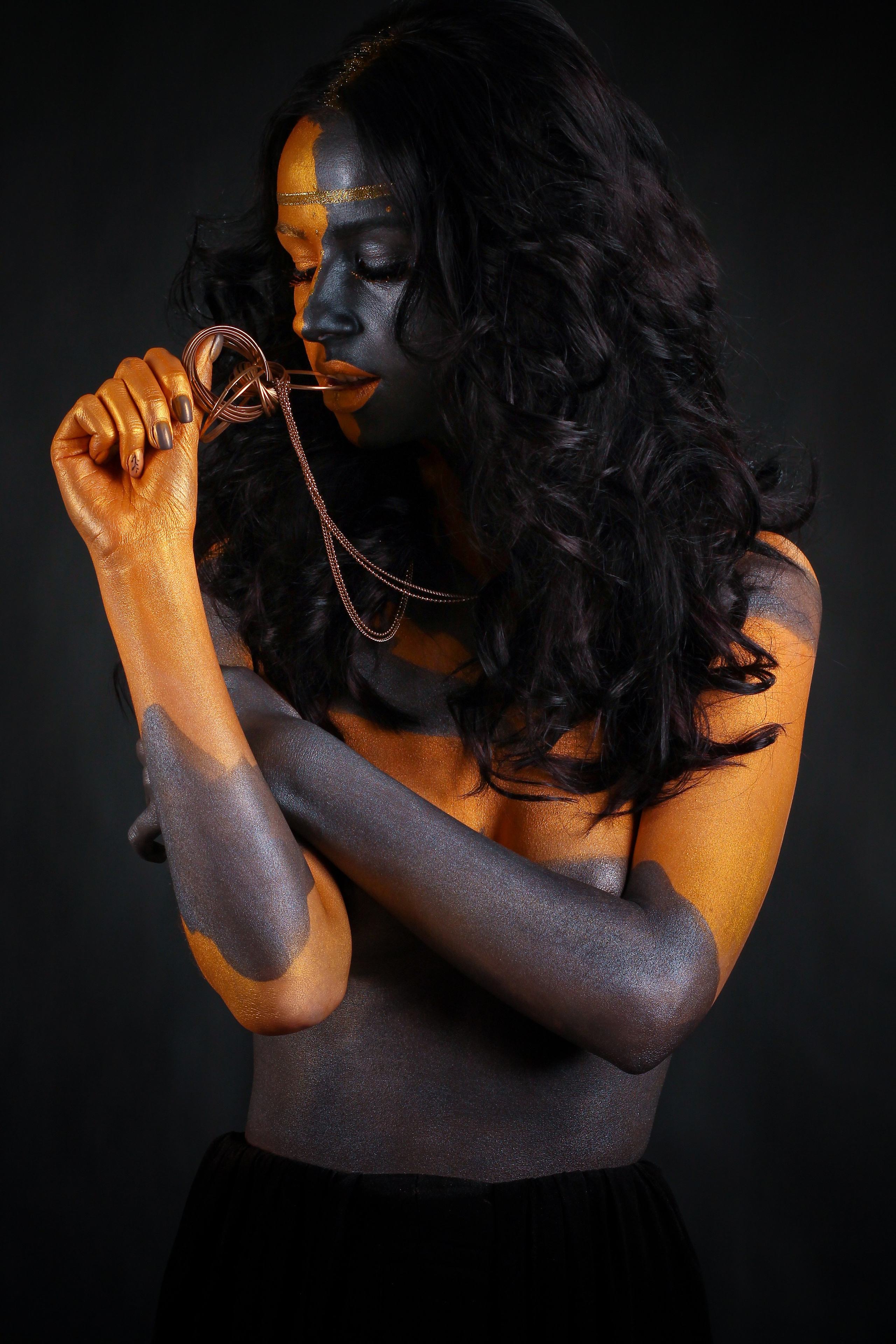 Work Shop и бьюти съемка фотопроекта Золото Африки. Фотограф Наталья Матвеева