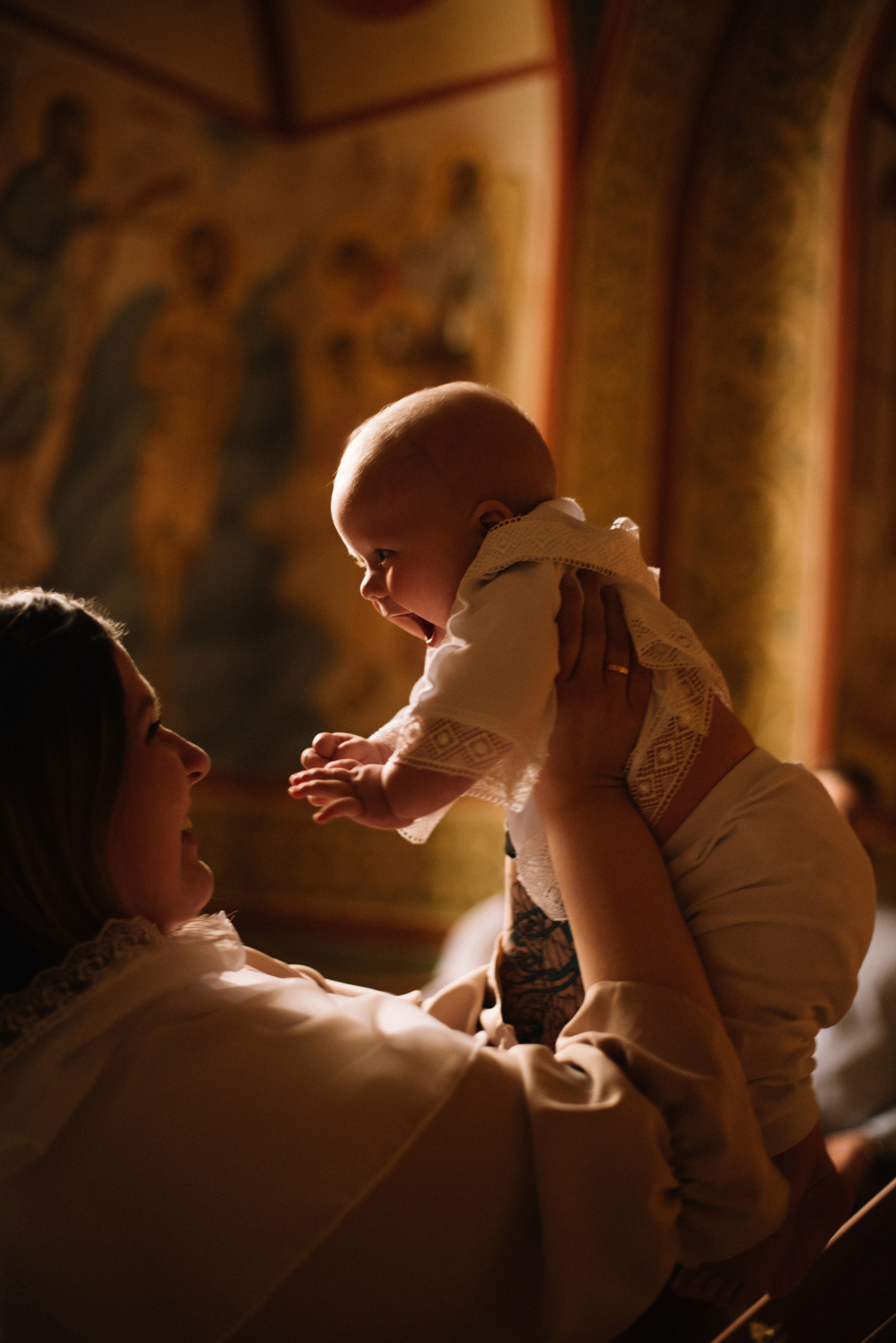 Крещение. Фотограф новорожденных и беременности Сергиев Посад Усачева Ирина