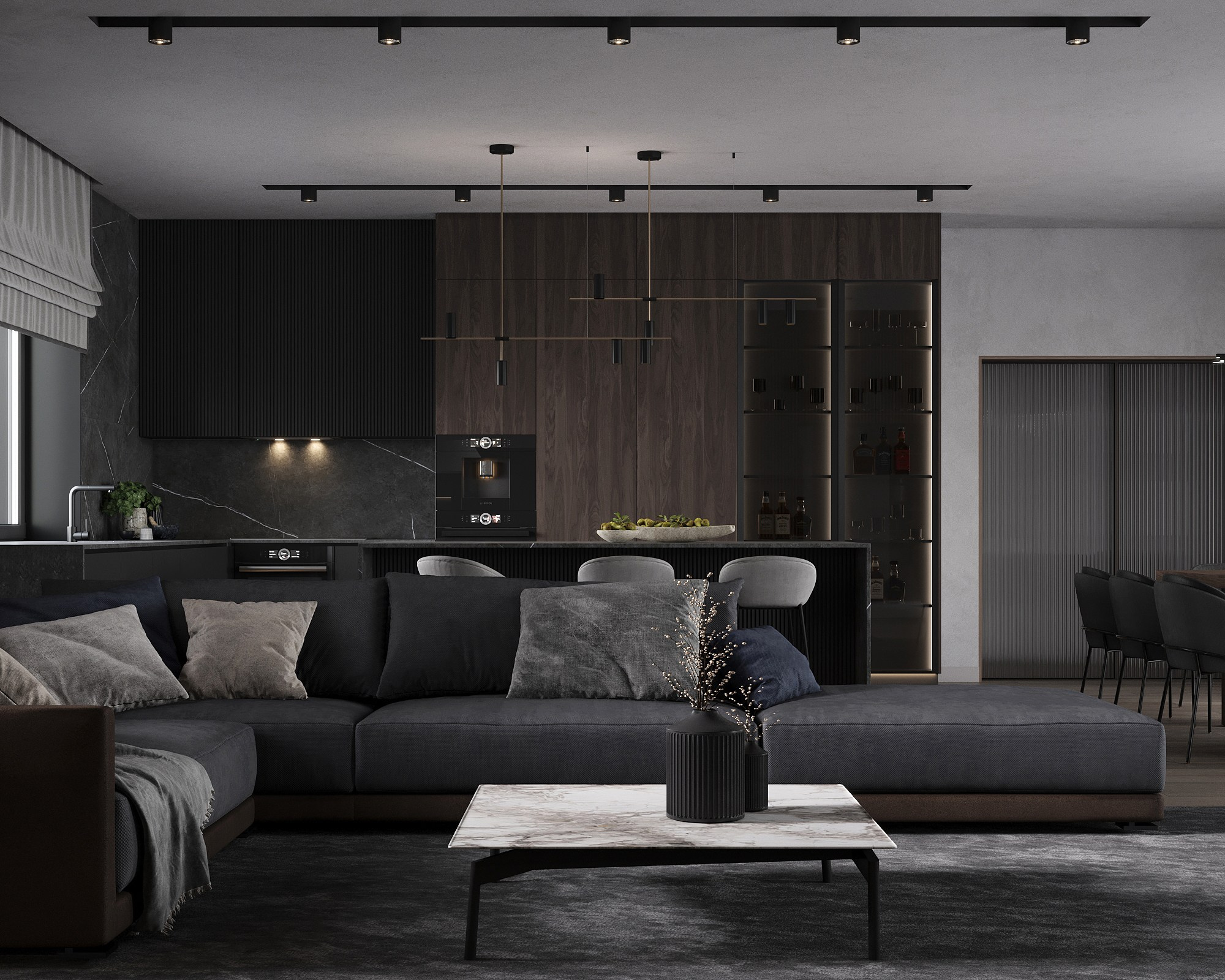 House 500 sq m. Профессиональный дизайнер интерьера