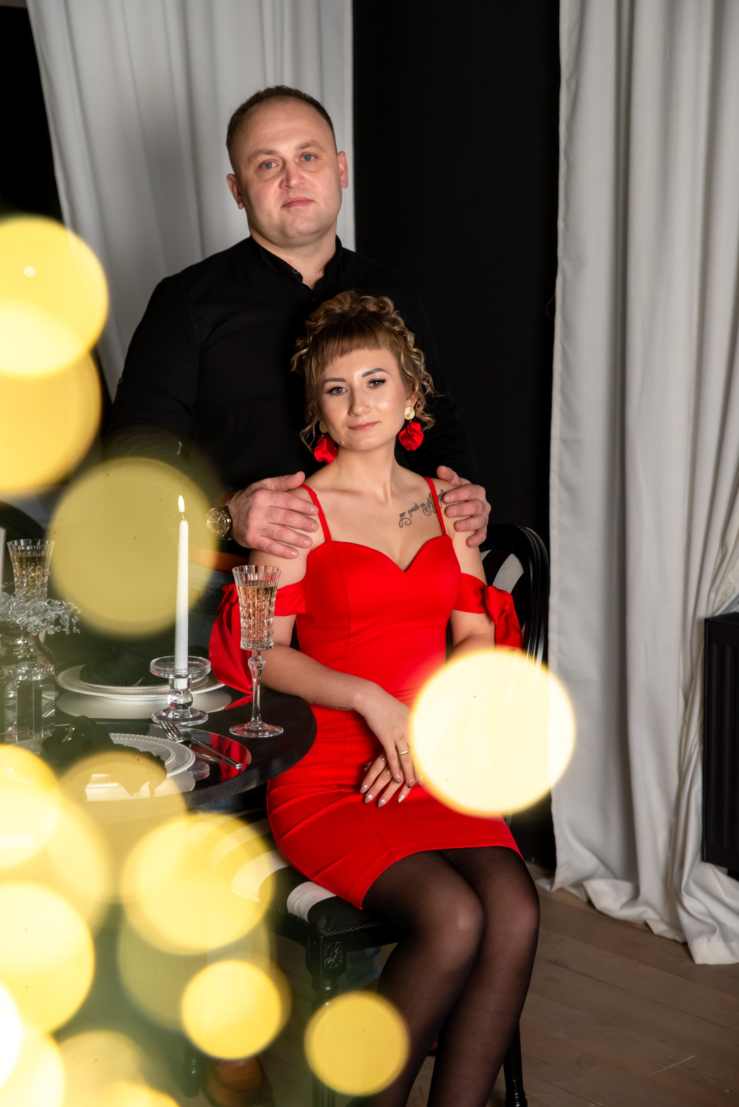 Новогодняя студийная. Фотограф Крещение Венчание Москва