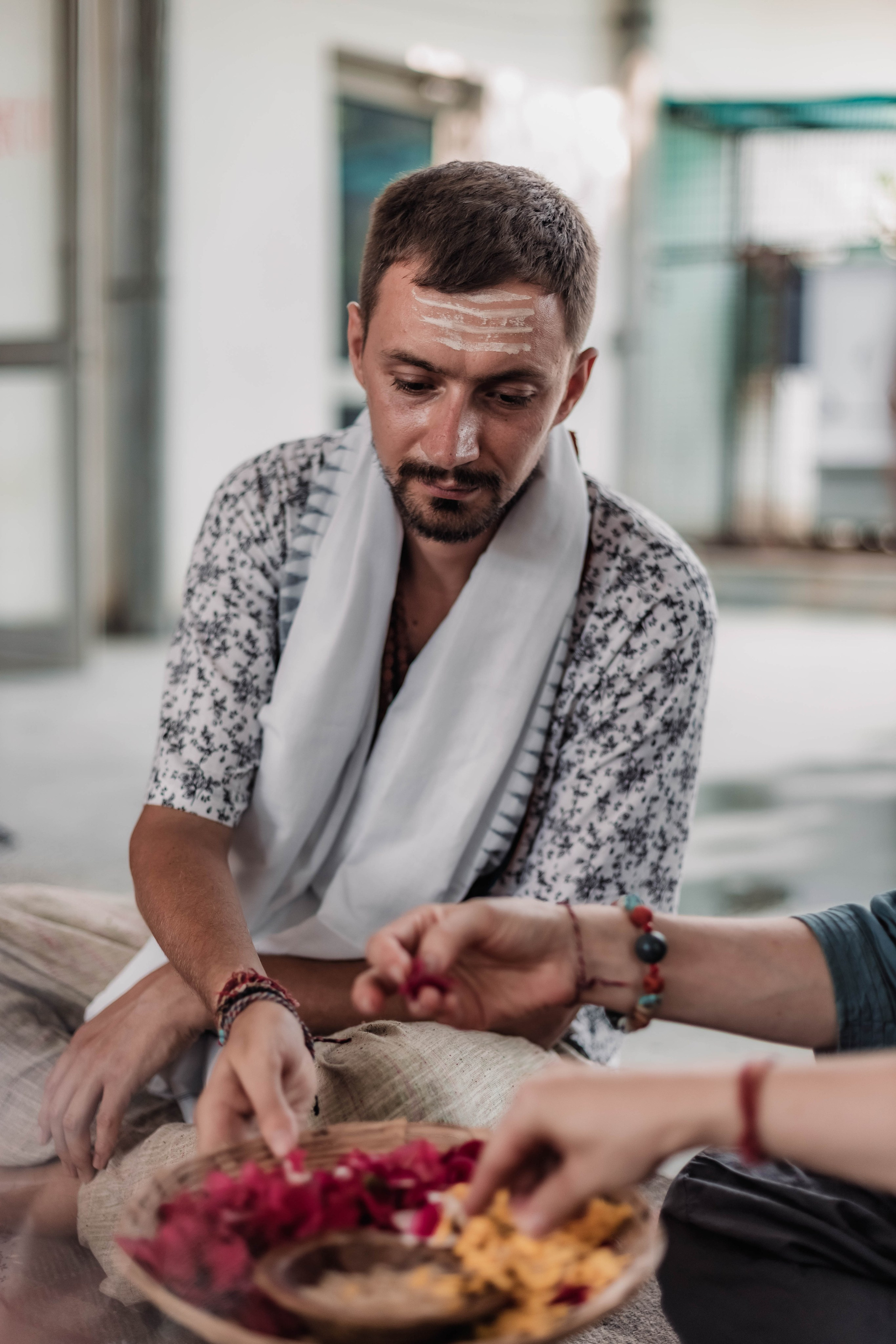 Pitri Paksha yagyas & poojas Devraha Baba ji ashram. Mariam Bagdasaryan