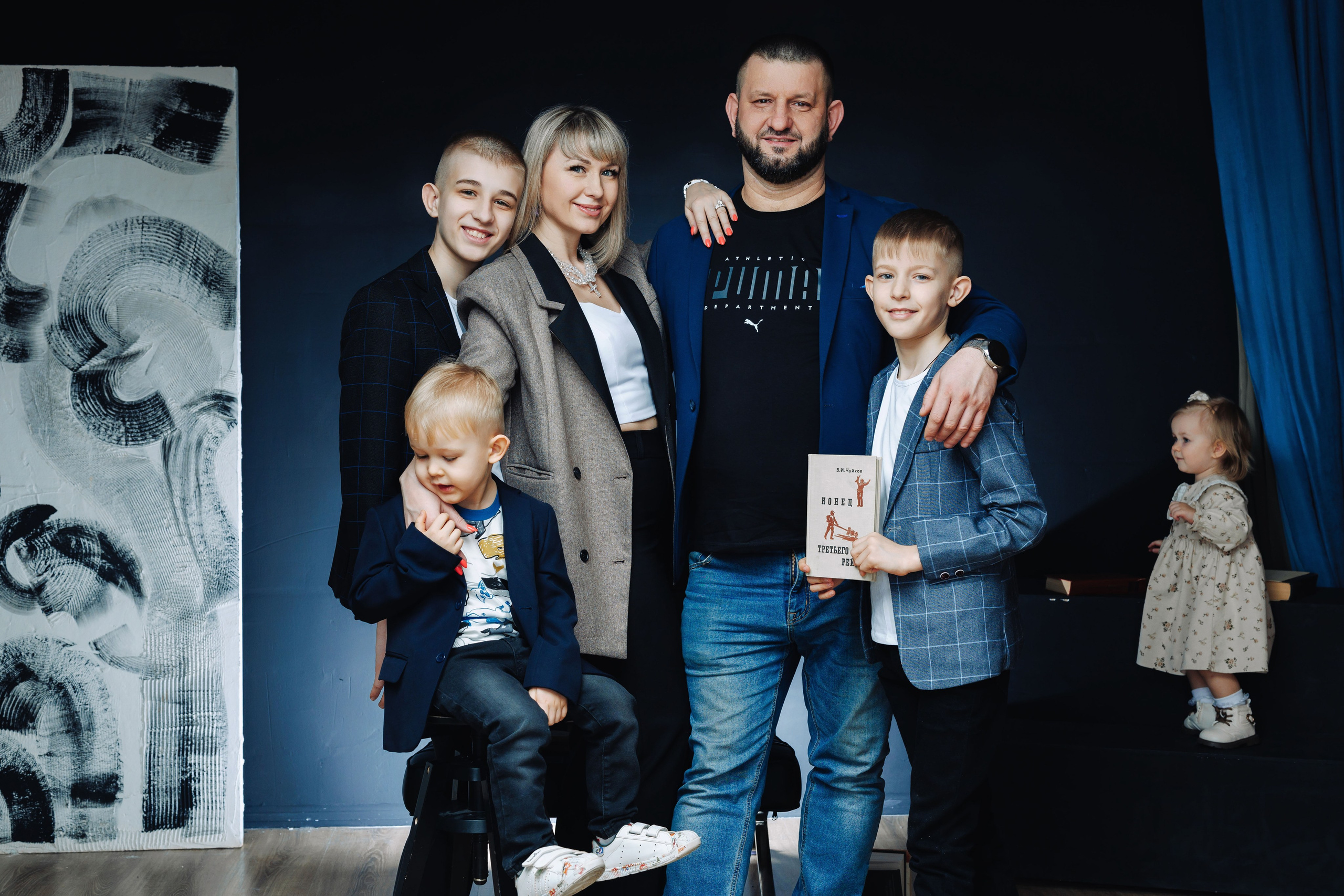 Предновогодняя  семейная съёмка 