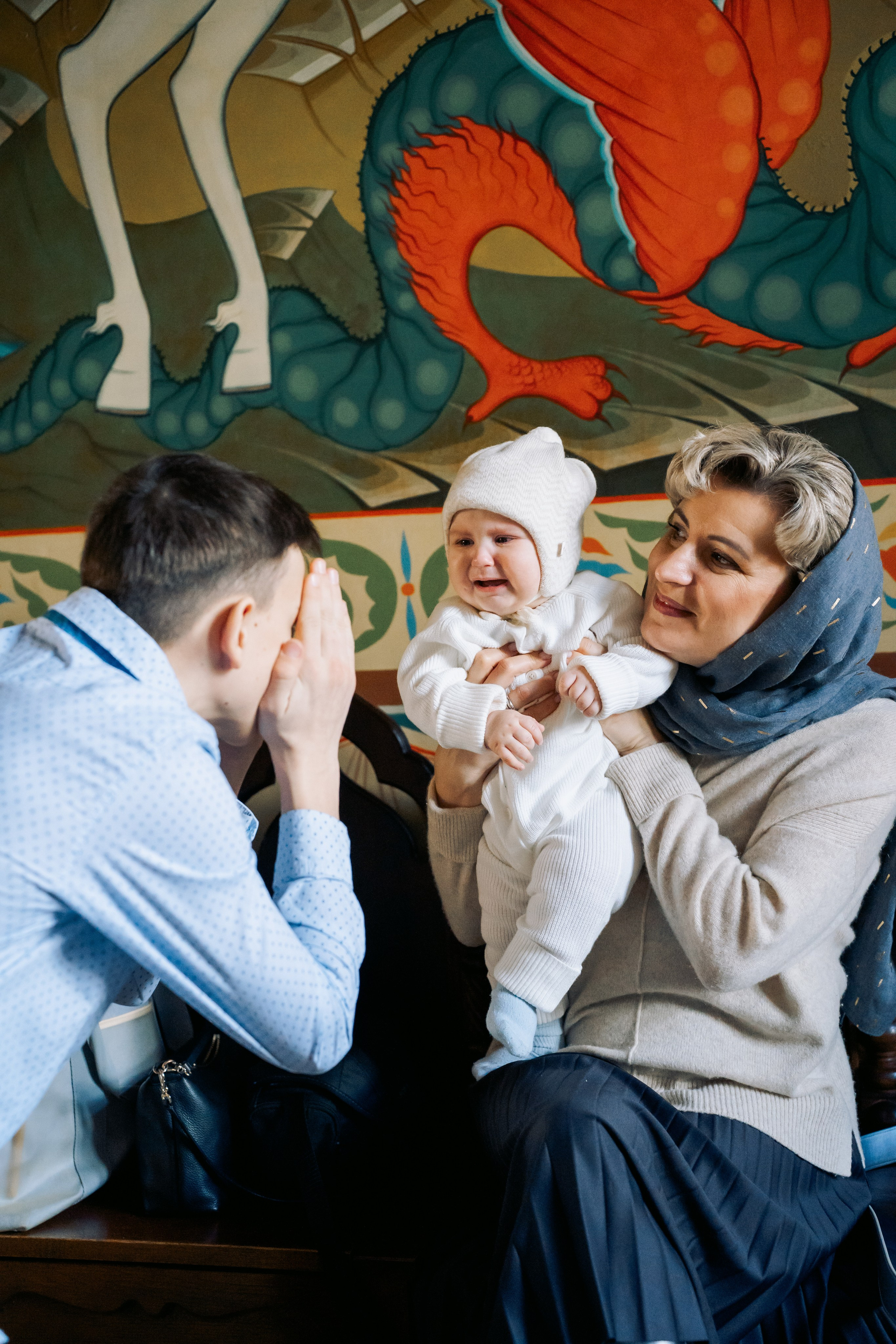 Крещение Мирона. Фотограф Казакова Анастасия