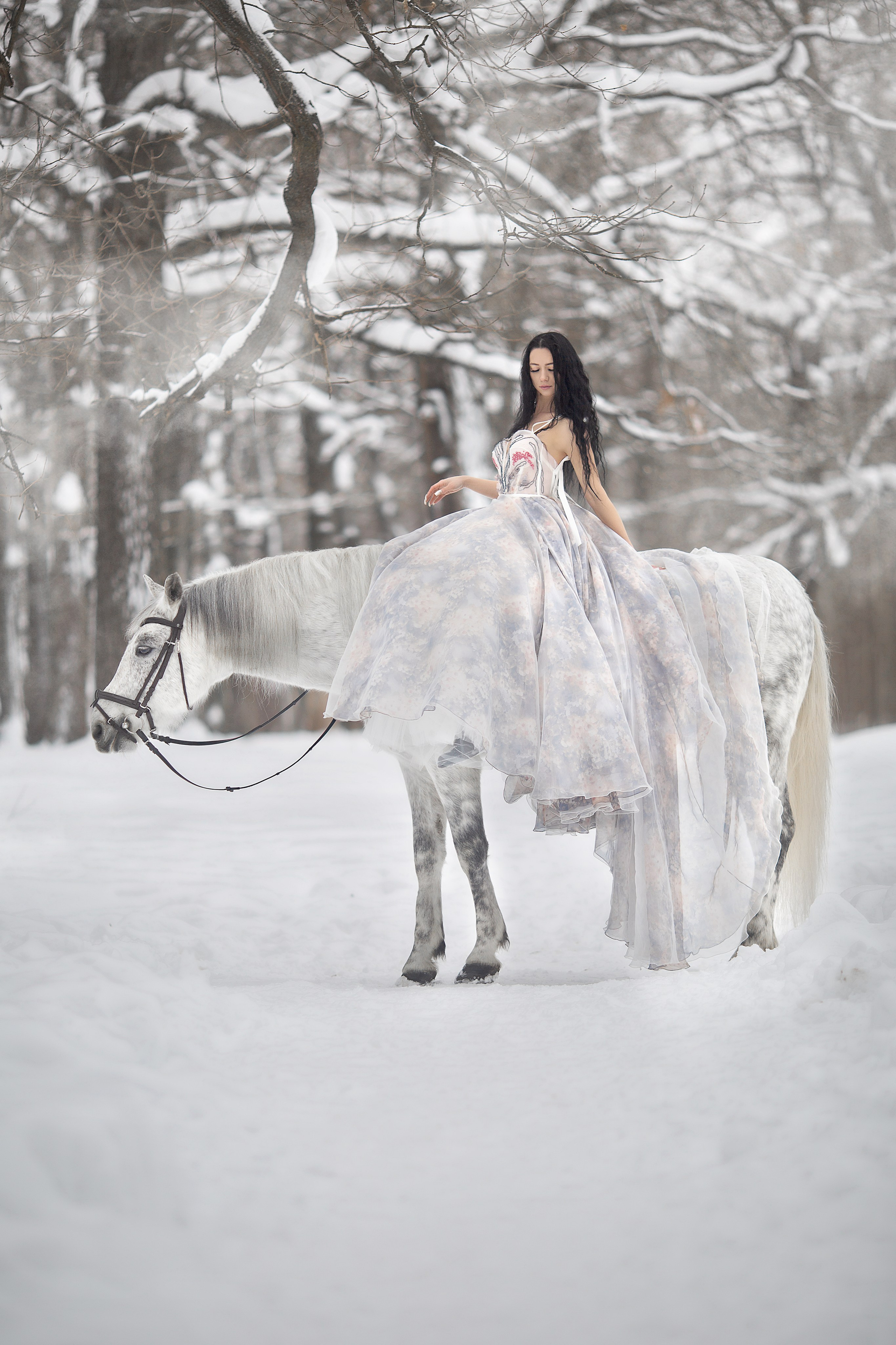 Фотосессия Надежды и ее конелюбимчика. Фотосессия с лошадьми в Нижнем Новгороде