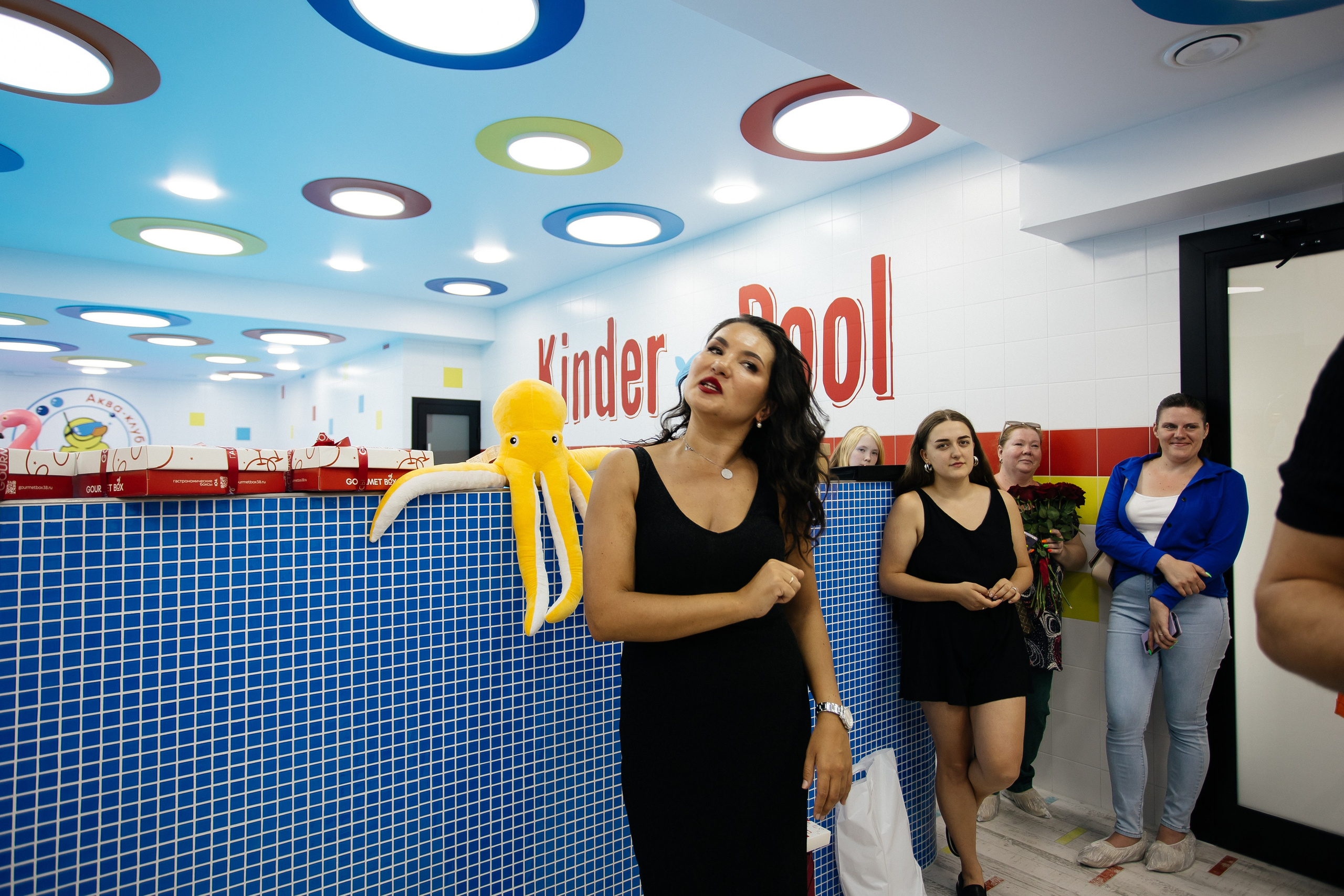 Открытие бассейна. Фотограф в Иркутске